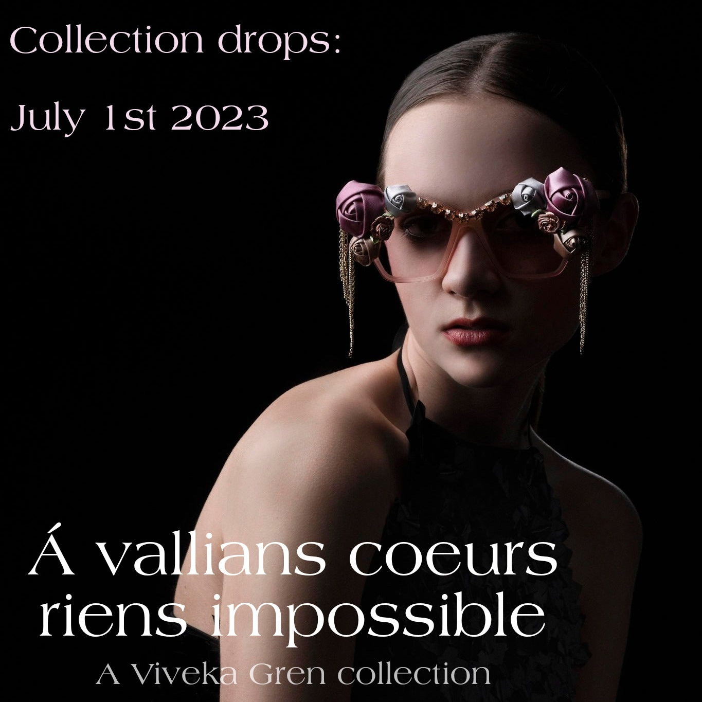 Á Vallians Coeurs Riens Impossible collection (eyewear)