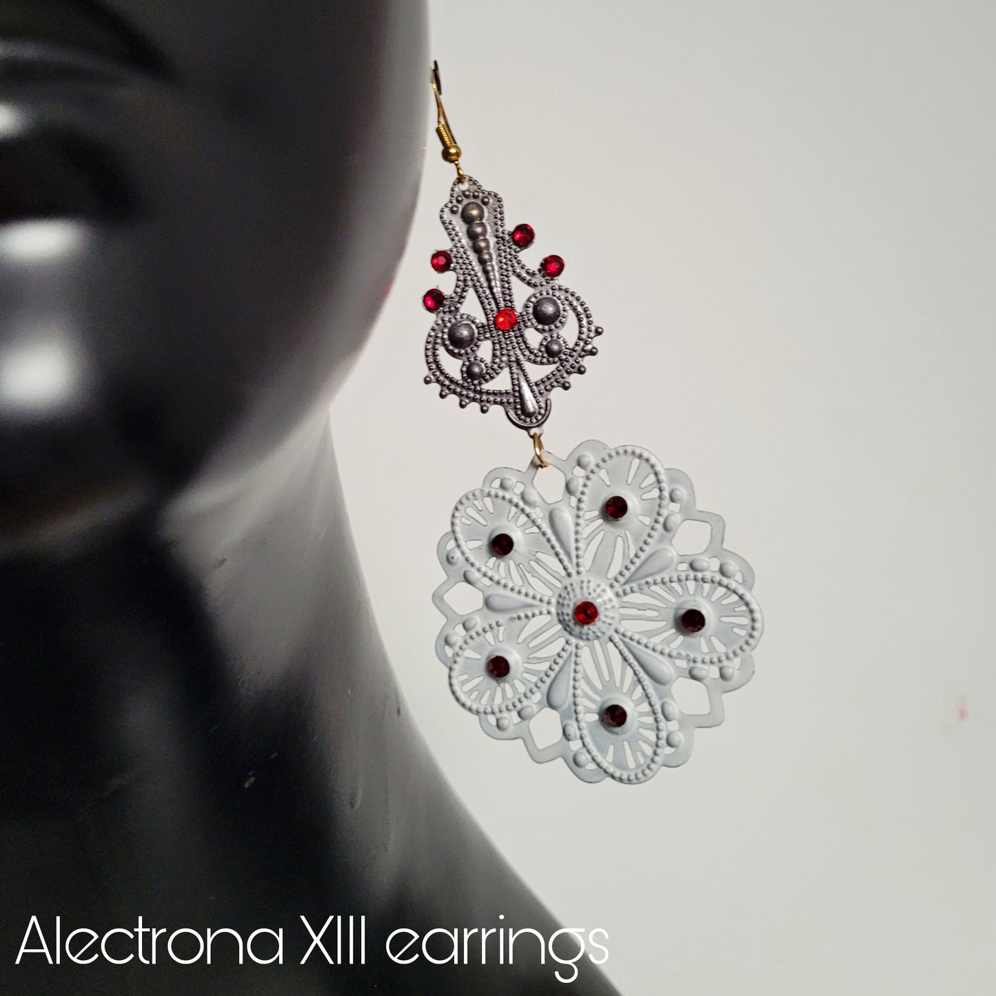 Deusa ex Machina collection: The Alectrona earrings (hook versions)