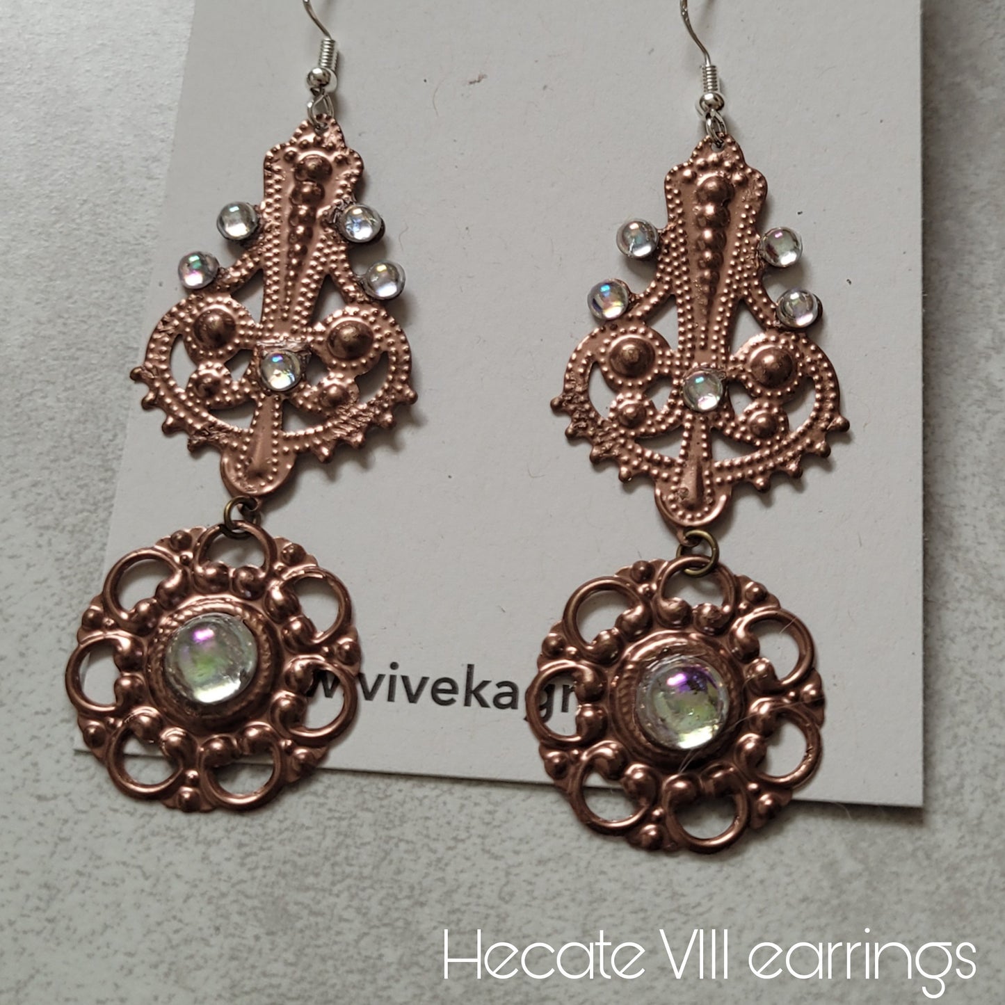 Deusa ex Machina collection: The Hecate earrings