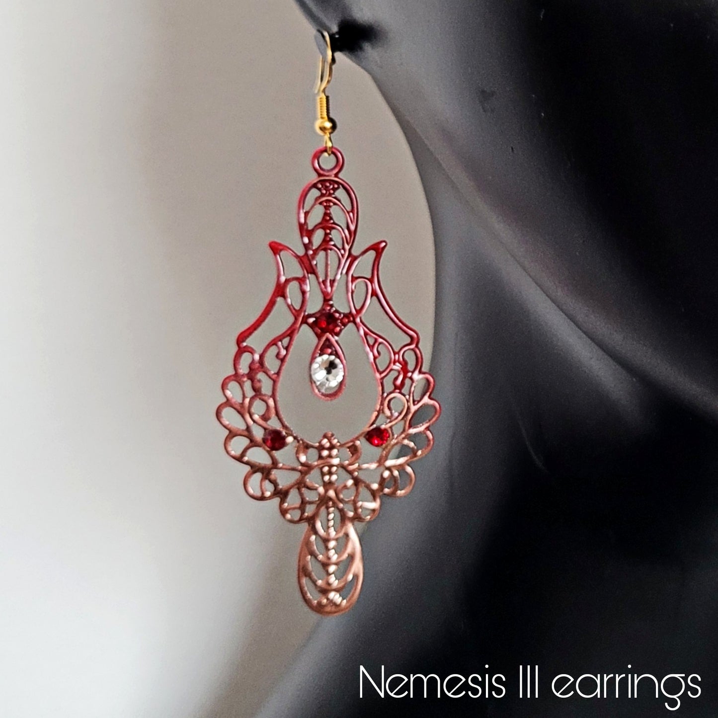 Deusa ex Machina collection: The Nemesis earrings