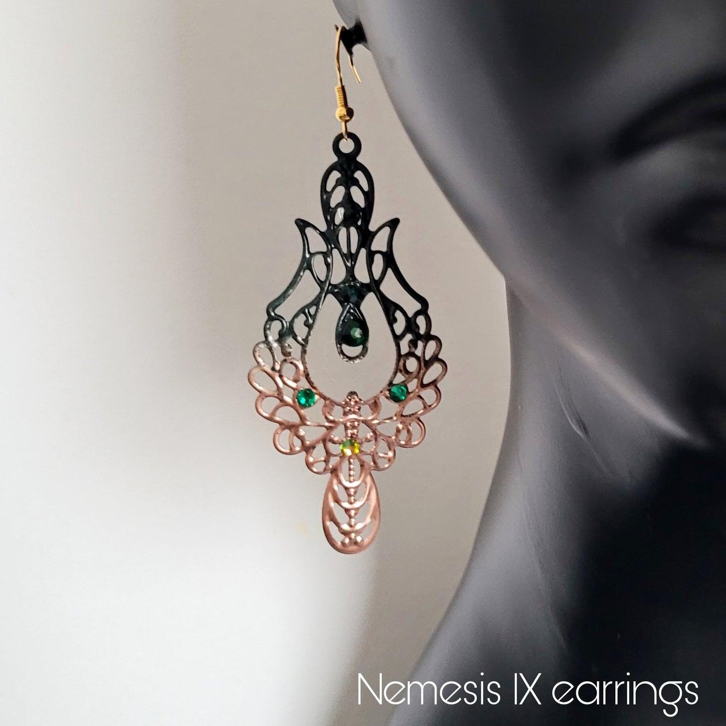 Deusa ex Machina collection: The Nemesis earrings