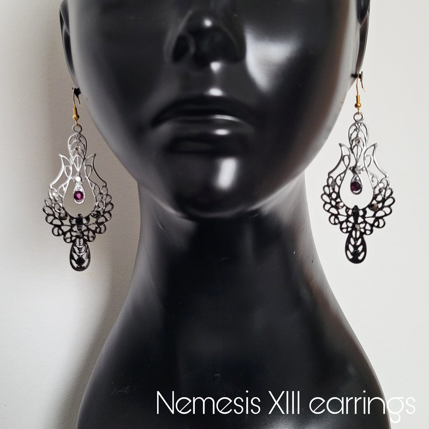 Deusa ex Machina collection: The Nemesis earrings