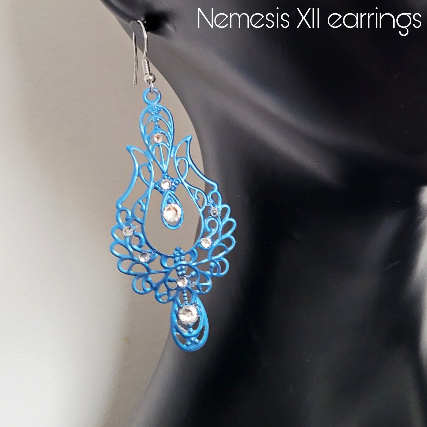 Deusa ex Machina collection: The Nemesis earrings
