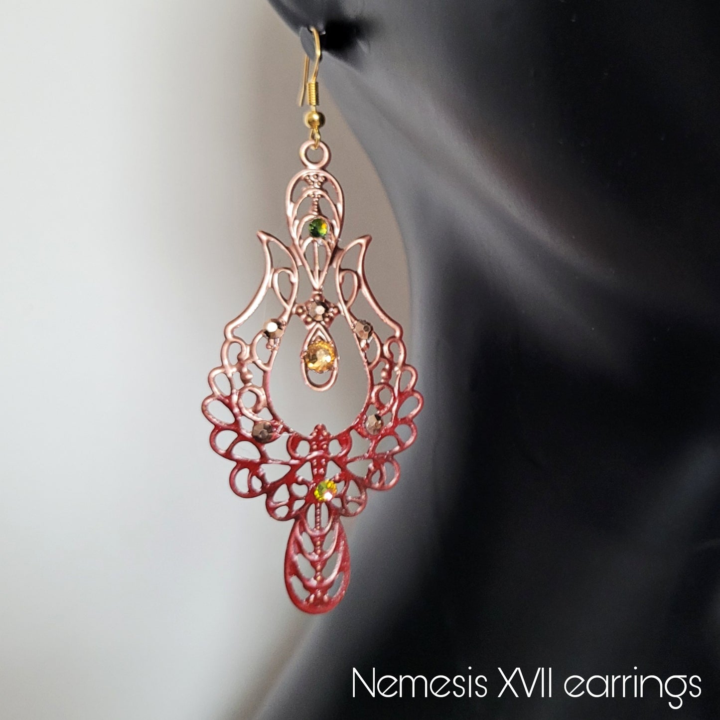 Deusa ex Machina collection: The Nemesis earrings