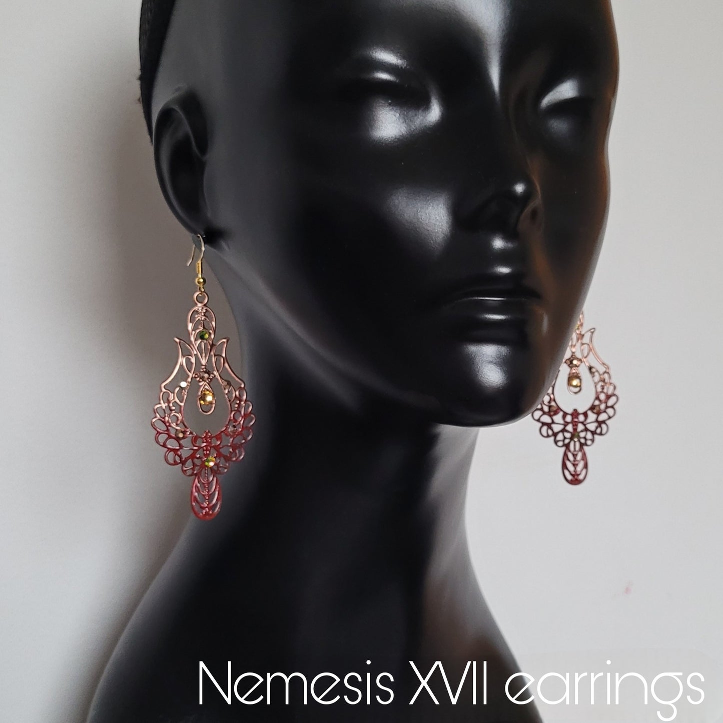 Deusa ex Machina collection: The Nemesis earrings