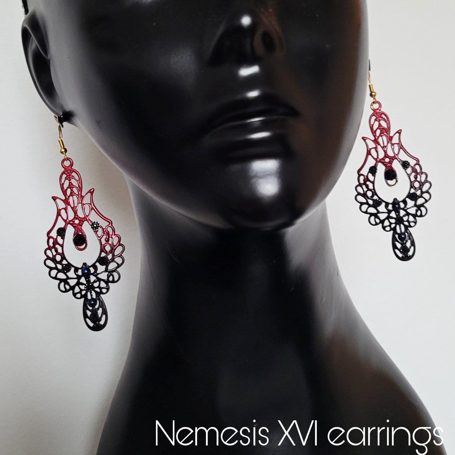 Deusa ex Machina collection: The Nemesis earrings