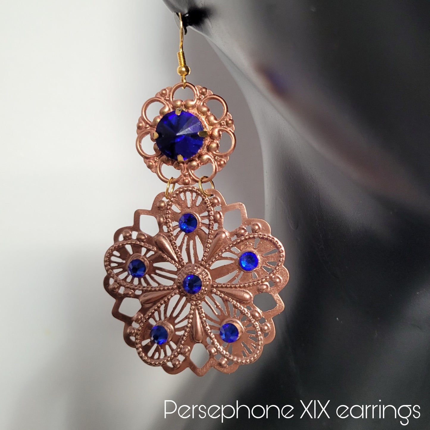 Deusa ex Machina collection: The Persephone earrings