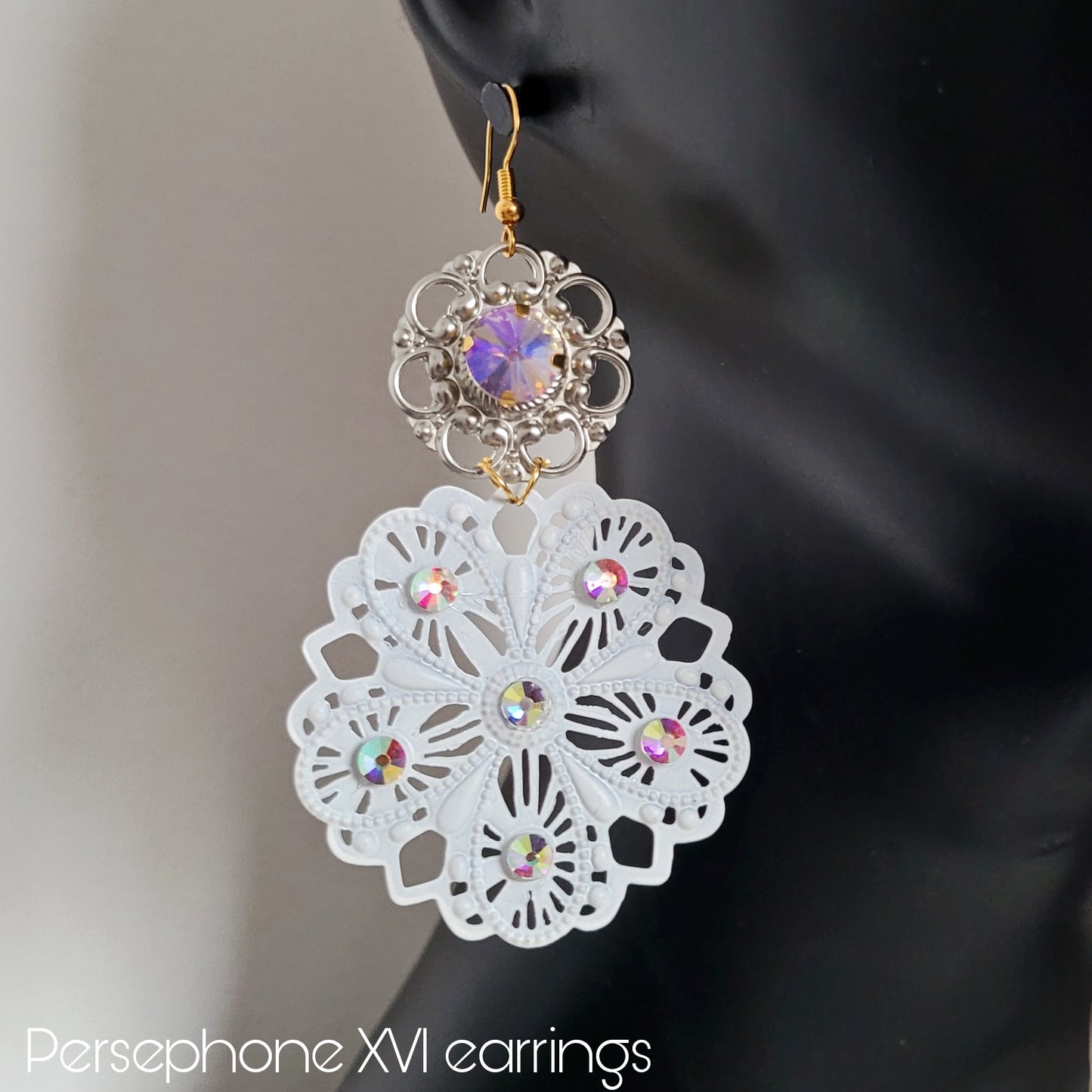 Deusa ex Machina collection: The Persephone earrings