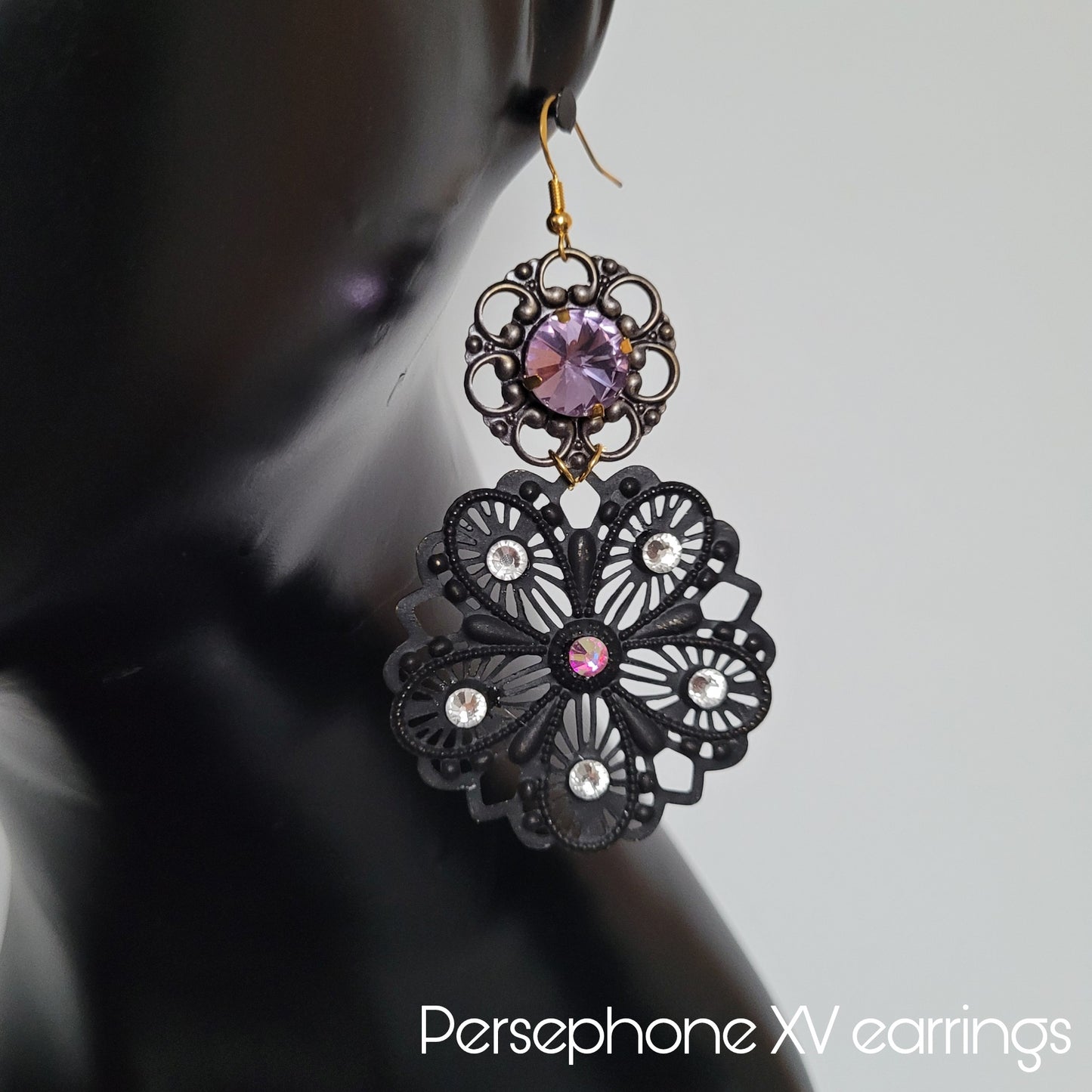 Deusa ex Machina collection: The Persephone earrings