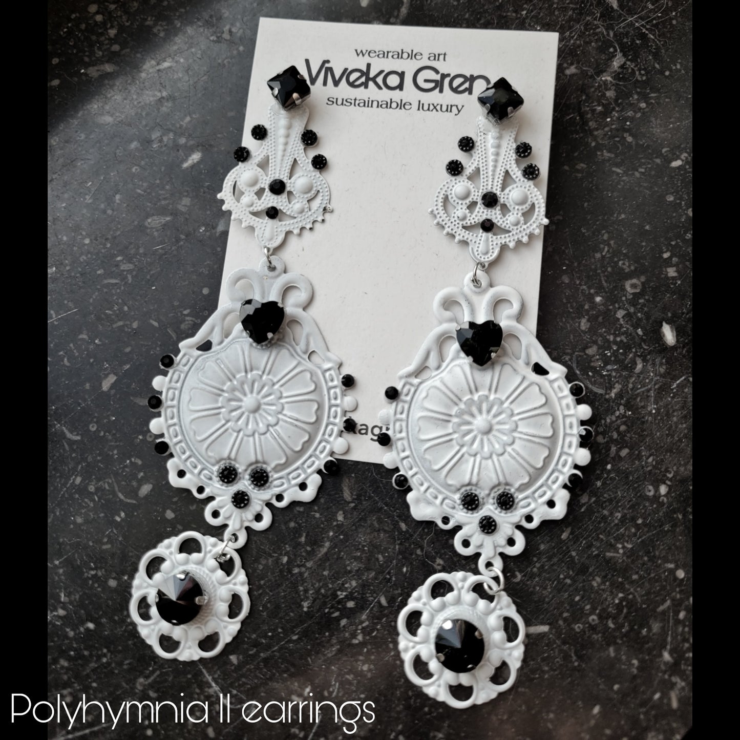 Deusa ex Machina collection: The Polyhymnia earrings (stud versions)