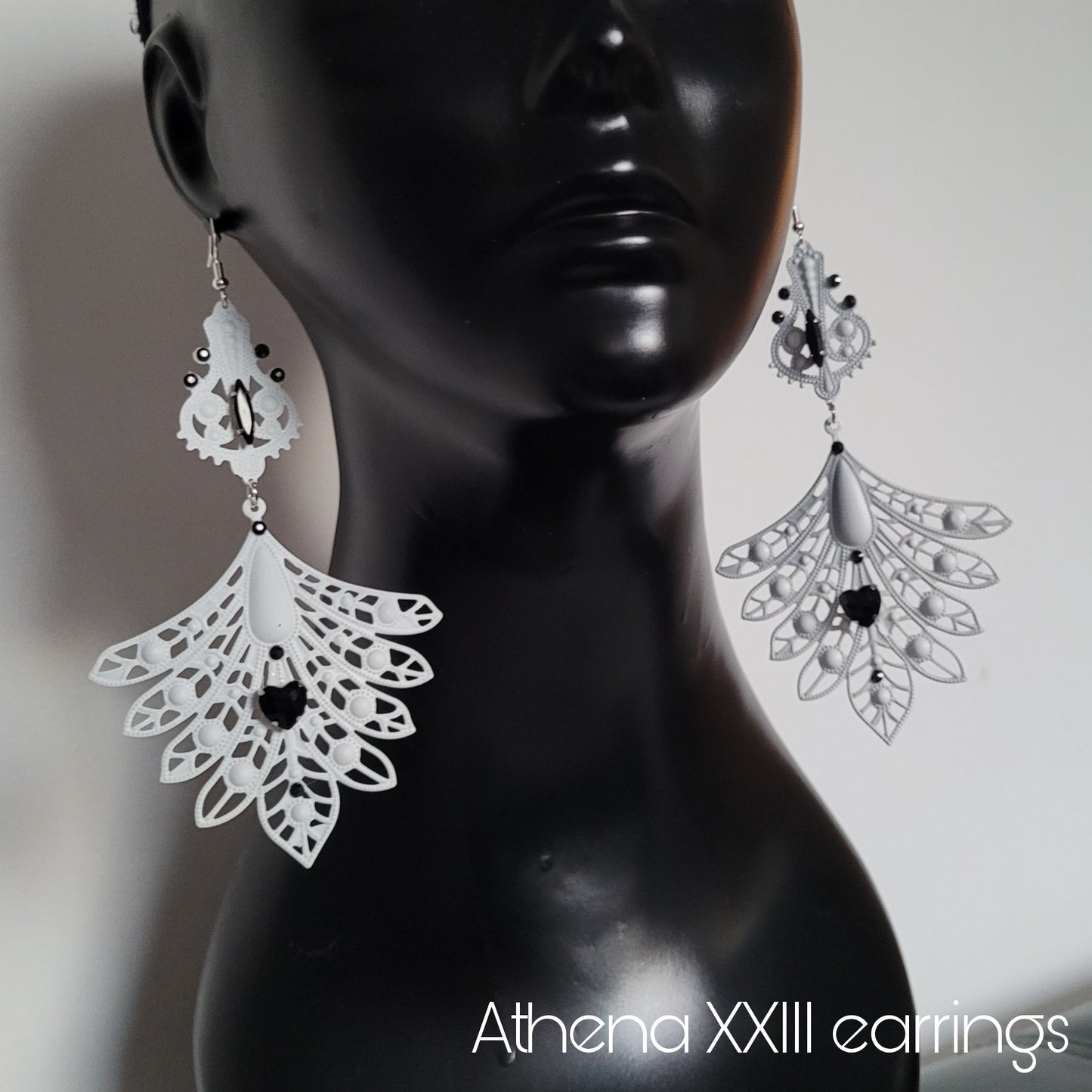 Deusa ex Machina collection: The Athena earrings (hook versions)