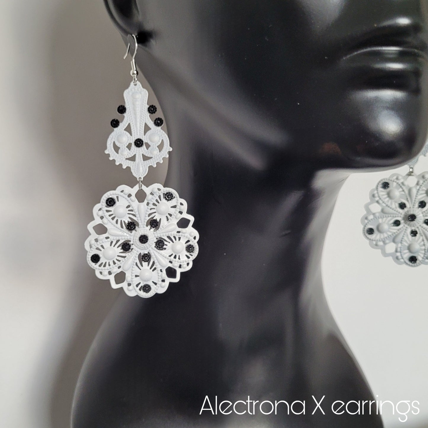 Deusa ex Machina collection: The Alectrona earrings (hook versions)