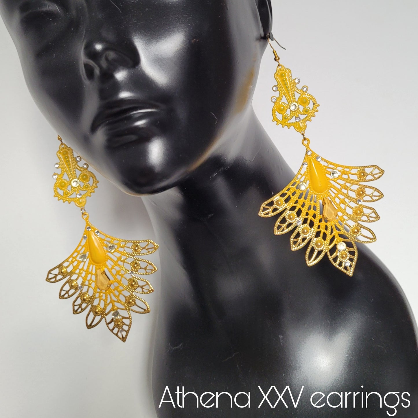 Deusa ex Machina collection: The Athena earrings (hook versions)