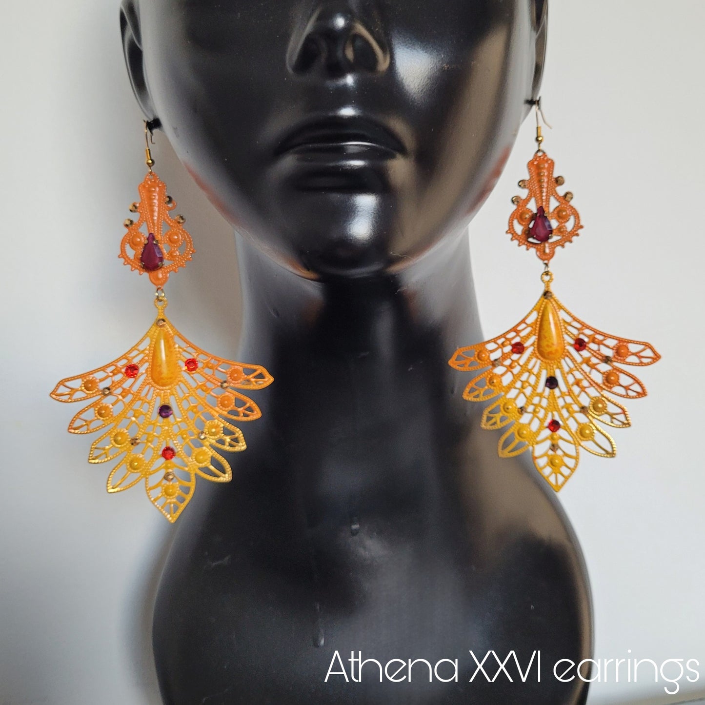 Deusa ex Machina collection: The Athena earrings (hook versions)