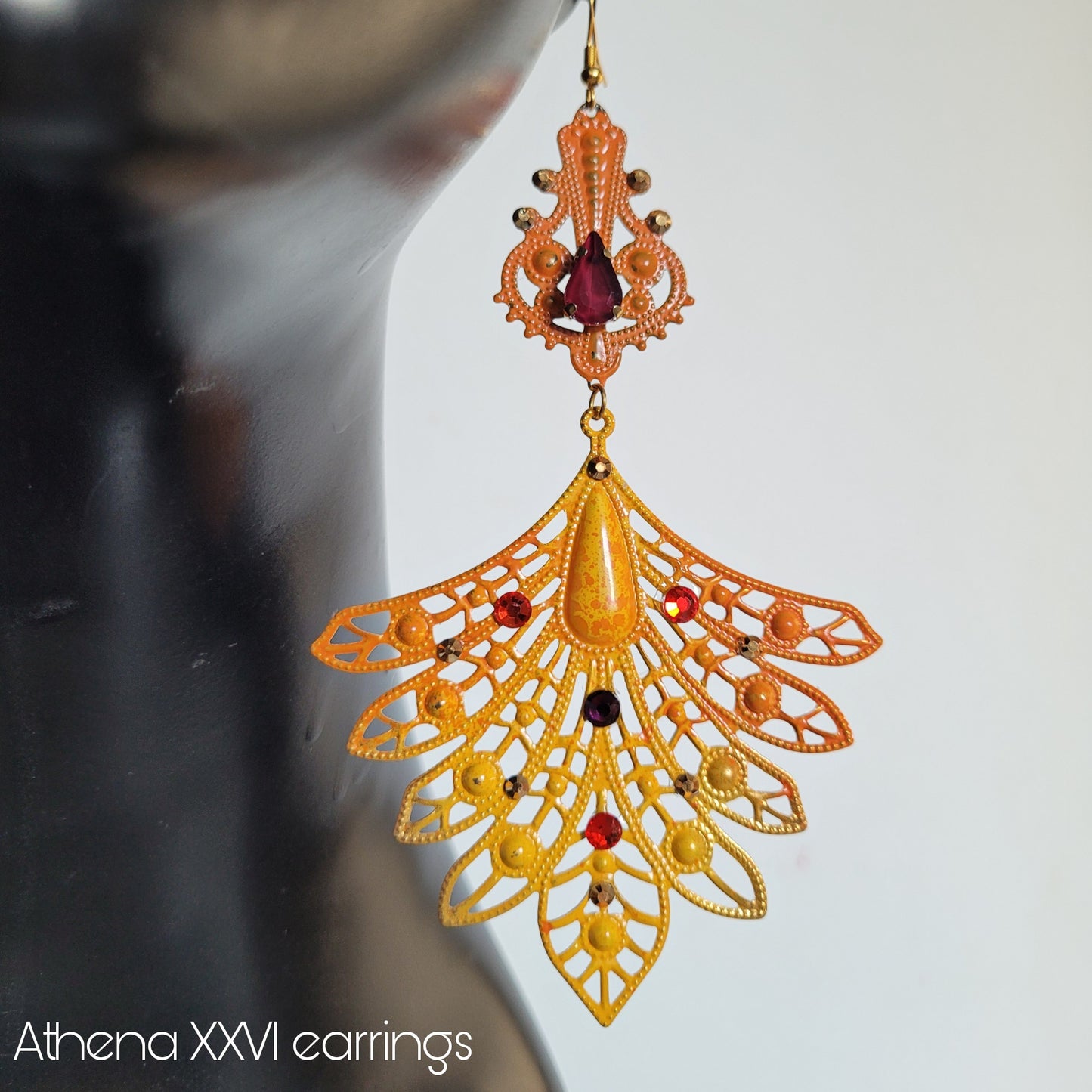 Deusa ex Machina collection: The Athena earrings (hook versions)