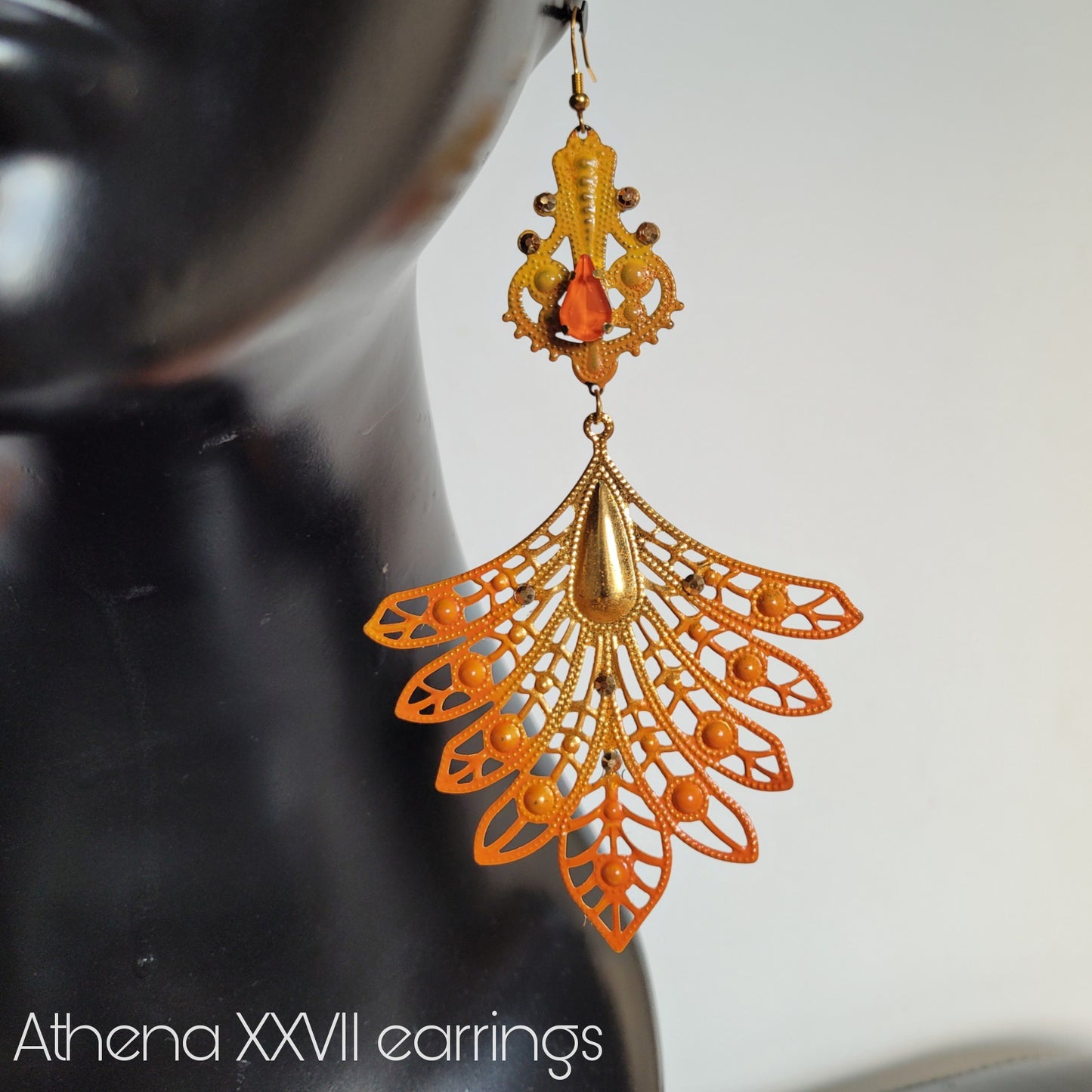 Deusa ex Machina collection: The Athena earrings (hook versions)