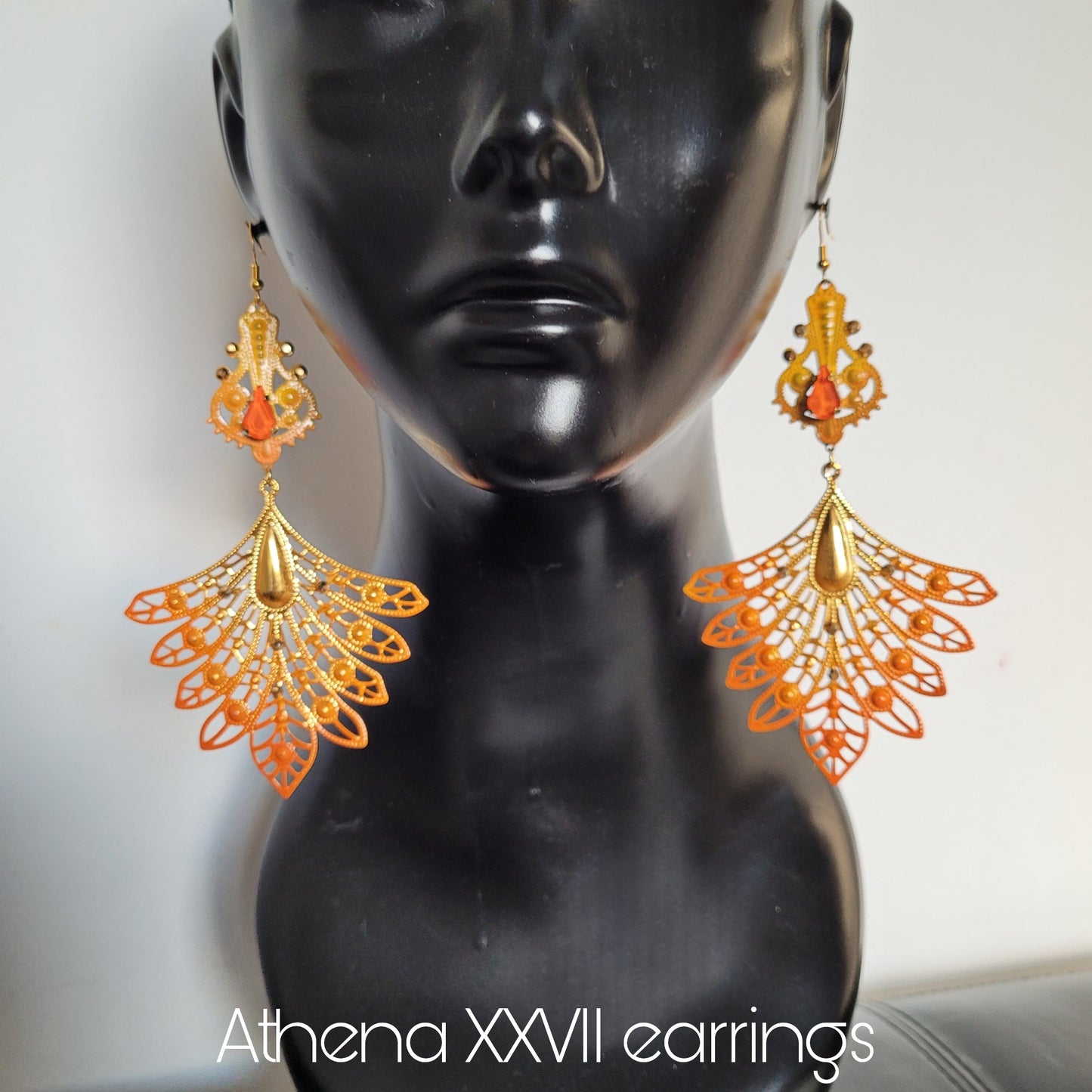 Deusa ex Machina collection: The Athena earrings (hook versions)