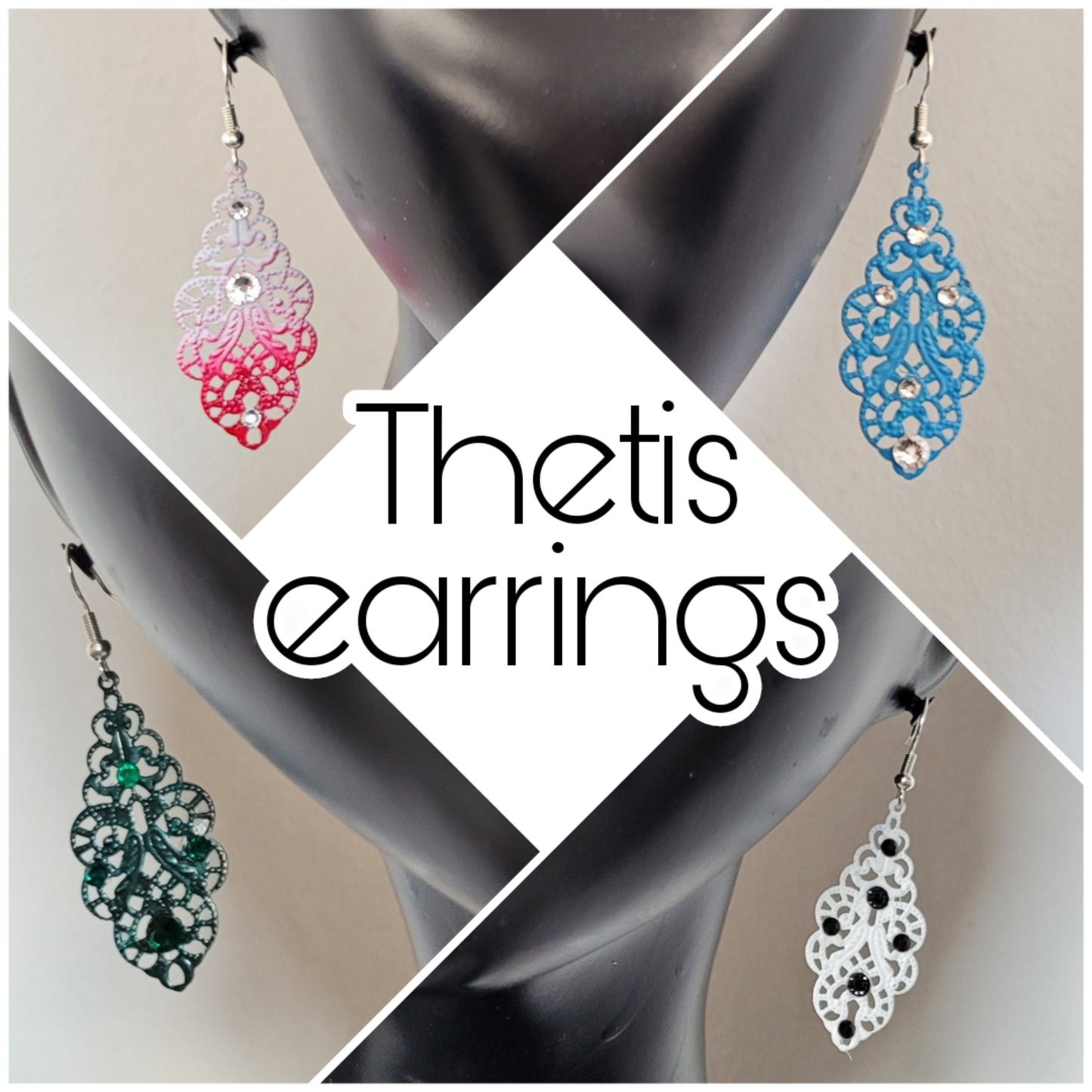 Deusa ex Machina collection: The Thetis earrings