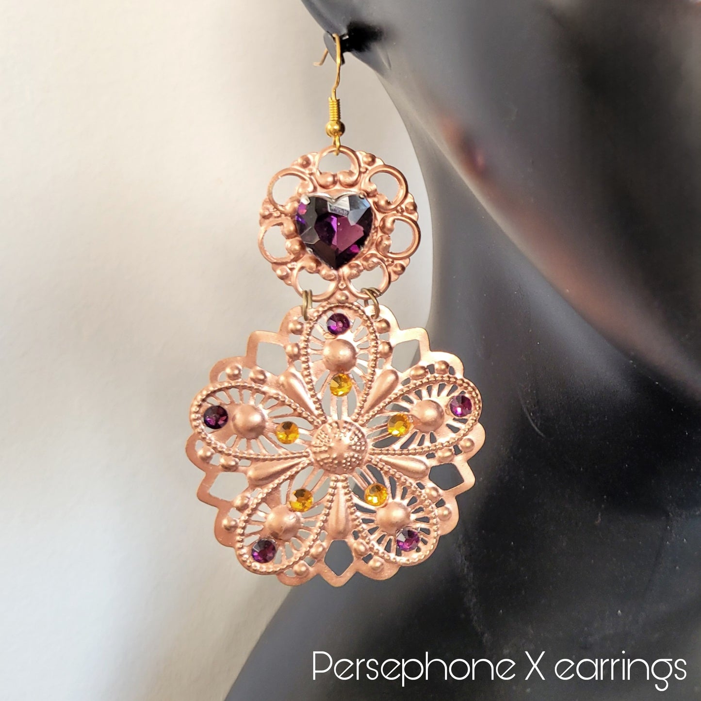 Deusa ex Machina collection: The Persephone earrings