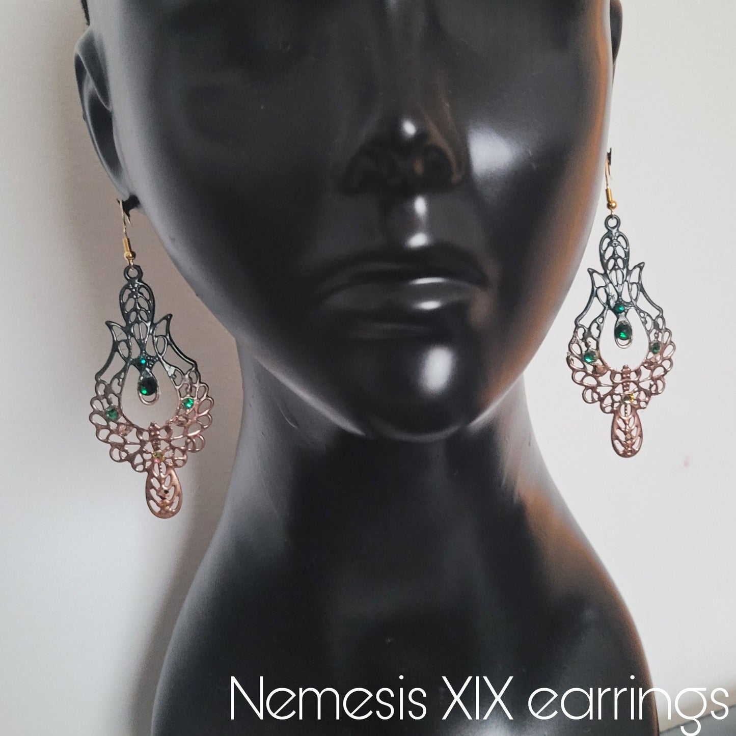 Deusa ex Machina collection: The Nemesis earrings