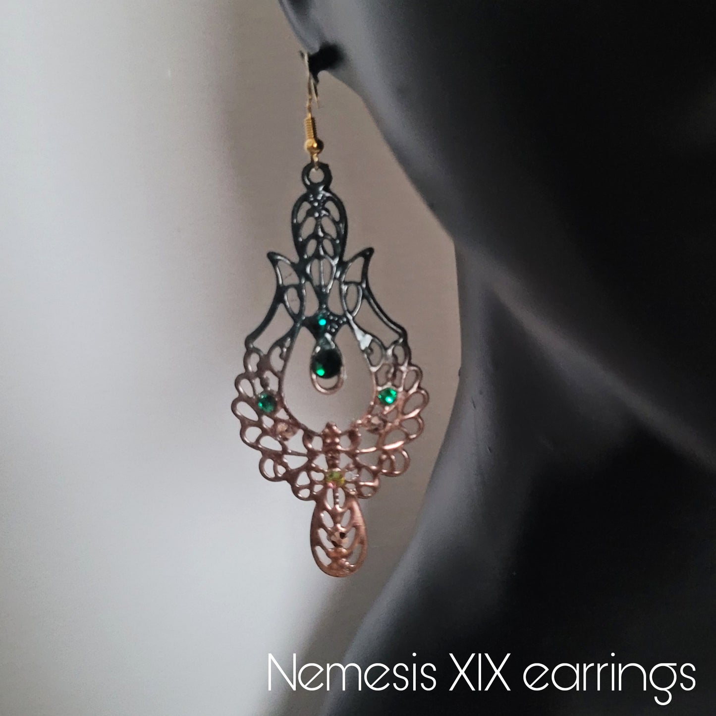 Deusa ex Machina collection: The Nemesis earrings