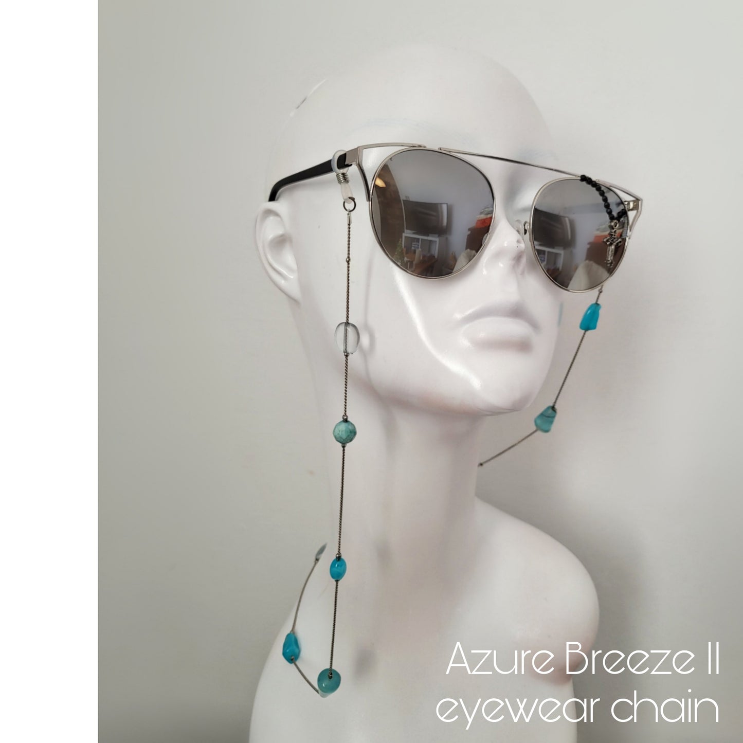 Azure Breeze EYEWEAR CHAINS (short size)