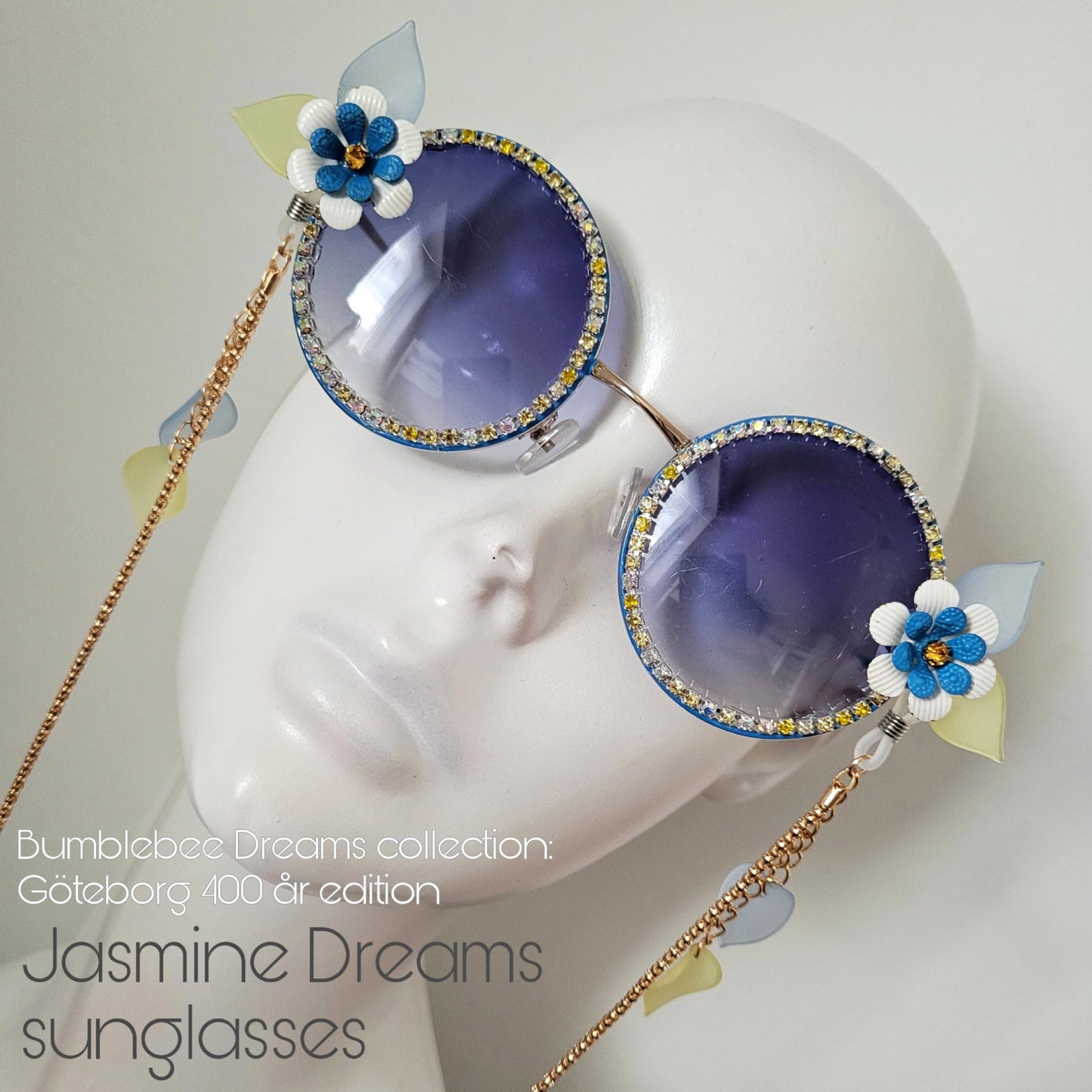 Bumblebee Dreams collection: the Jasmine Dreams Sunglasses (Göteborg 400 år edition)