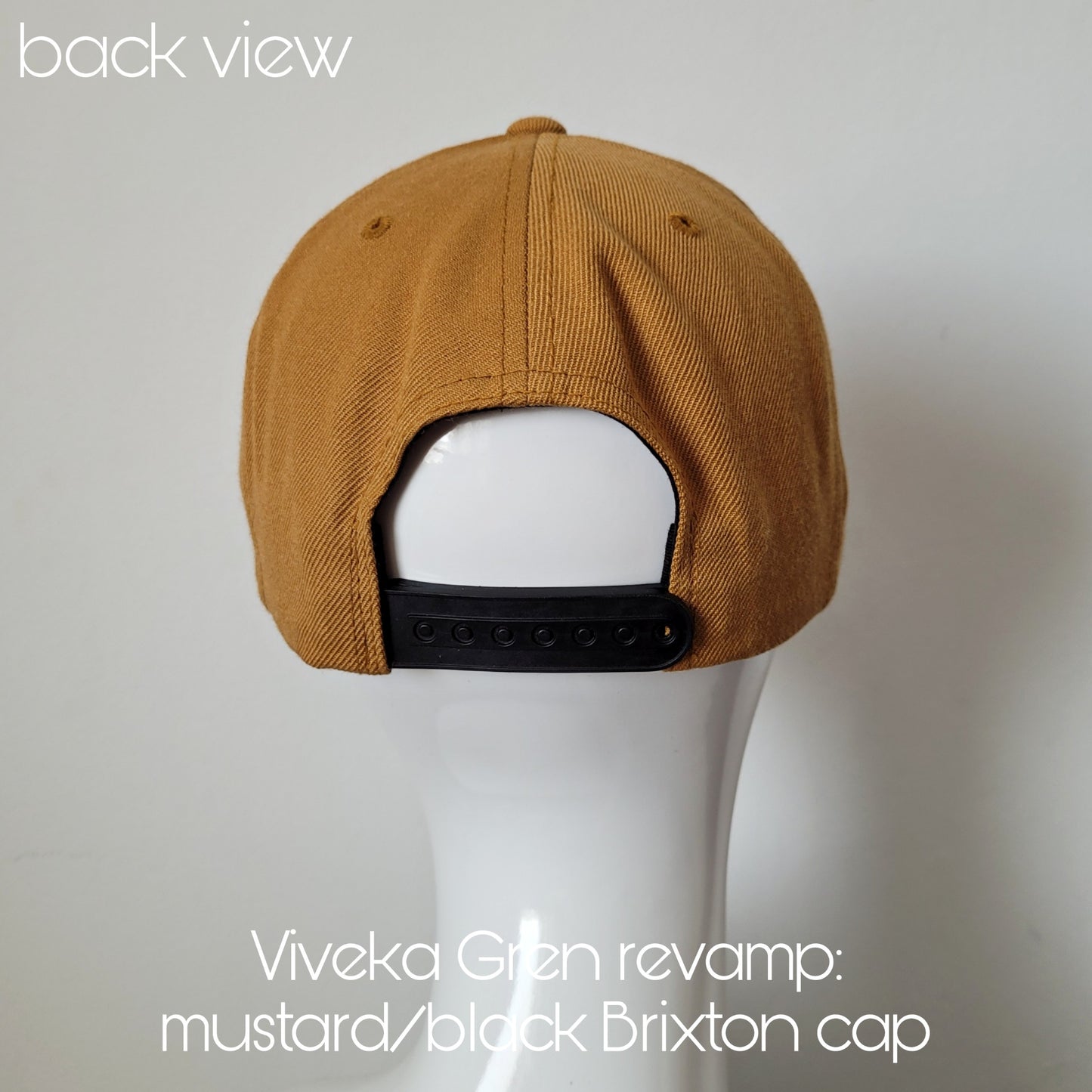 Viveka Gren Revamp: mustard/black Brixton cap