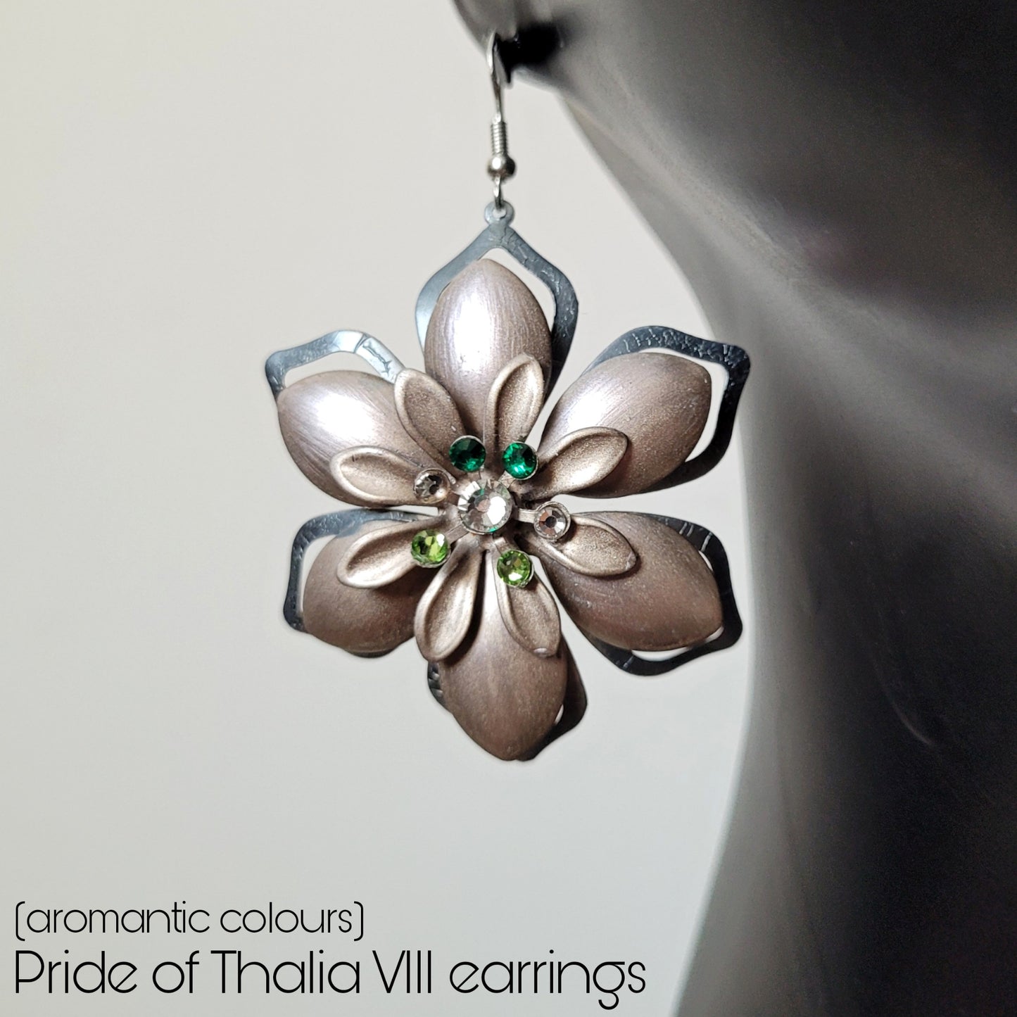 Deusa ex Machina collection: The Pride of Thalia earrings