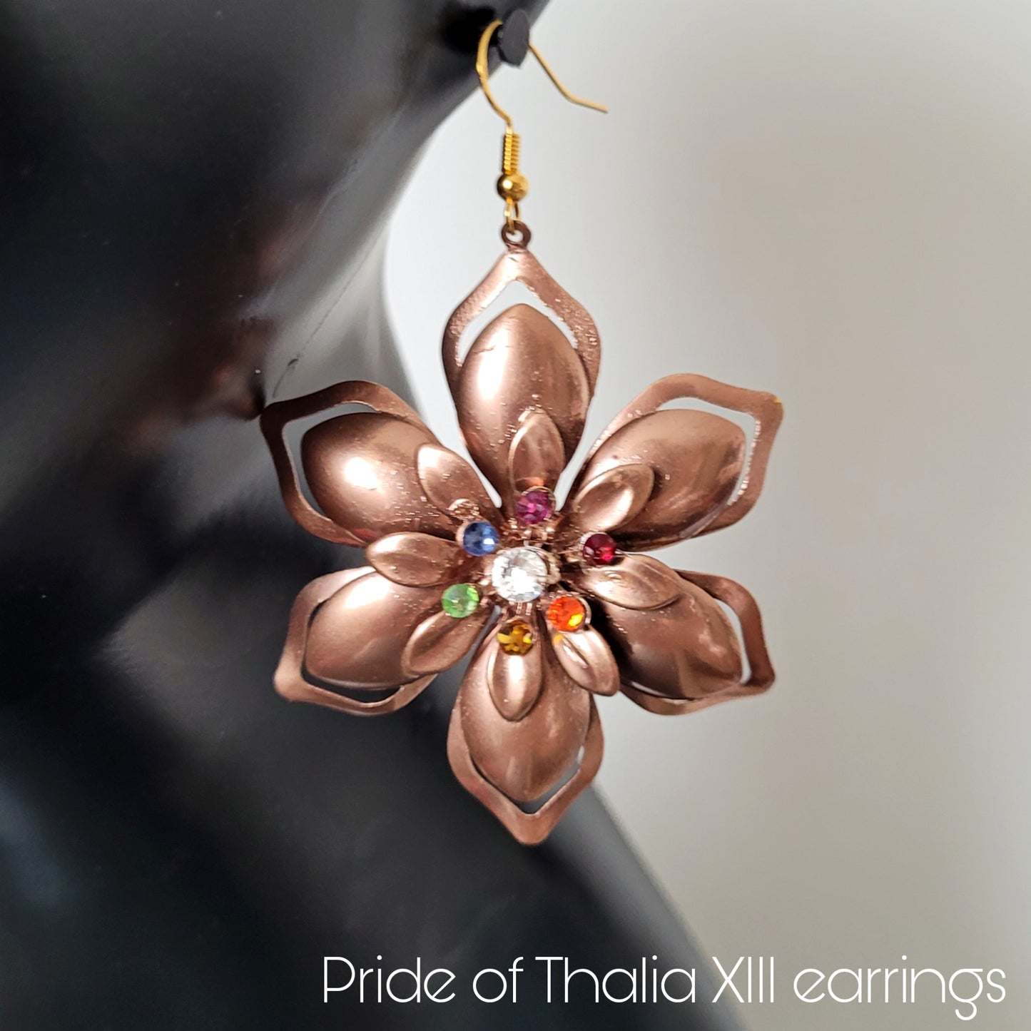 Deusa ex Machina collection: The Pride of Thalia earrings