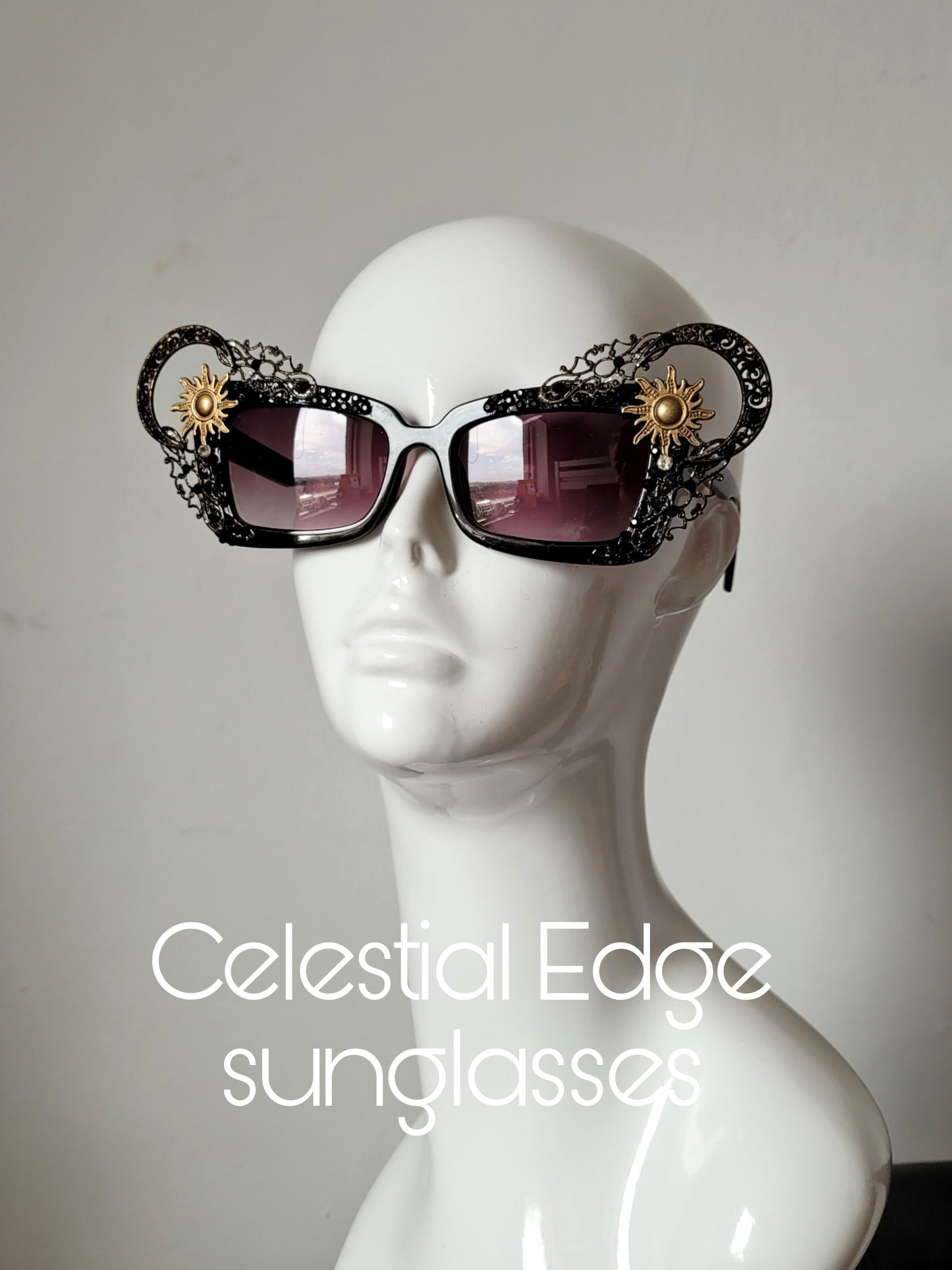 Midnight Garden Collection: The Celestial Edge Sunglasses