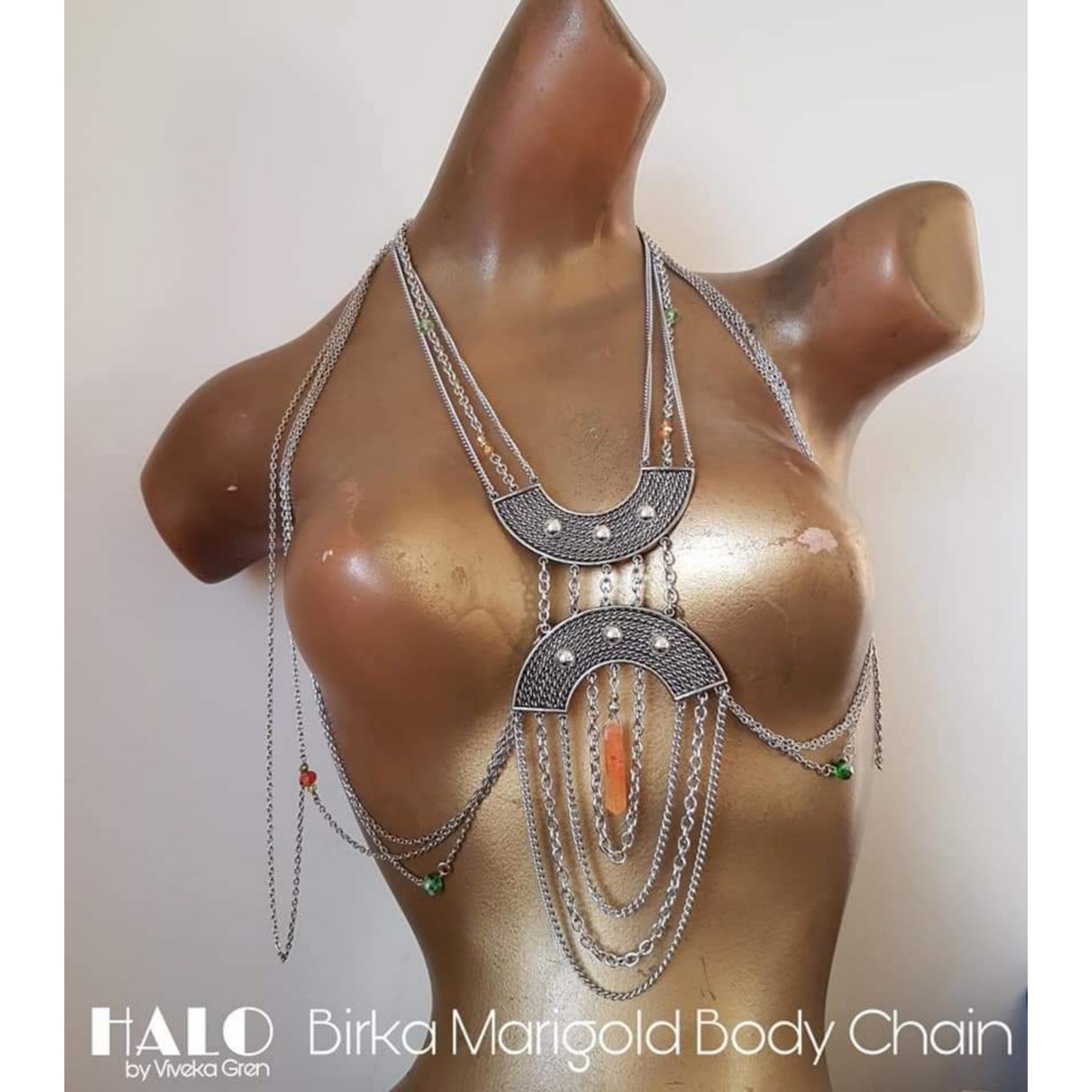 Fragments of Birka Mini Collection: the Birka Marigold Bodychain