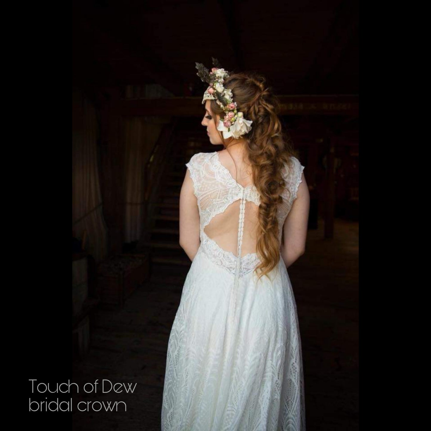 Morning Star Wedding Collection: the Touch of Dew Bridal Crown