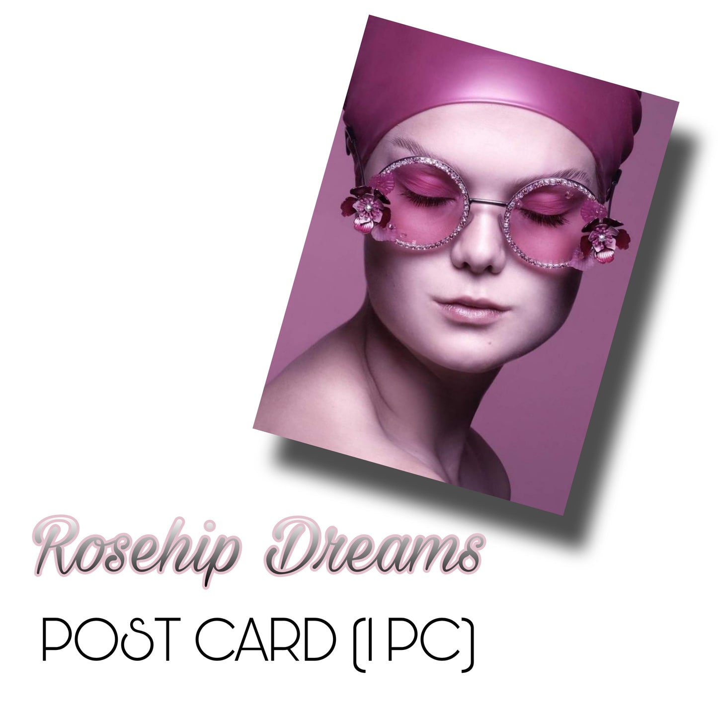 Bumblebee Dreams collection: Rose Hip Dreams Postcard