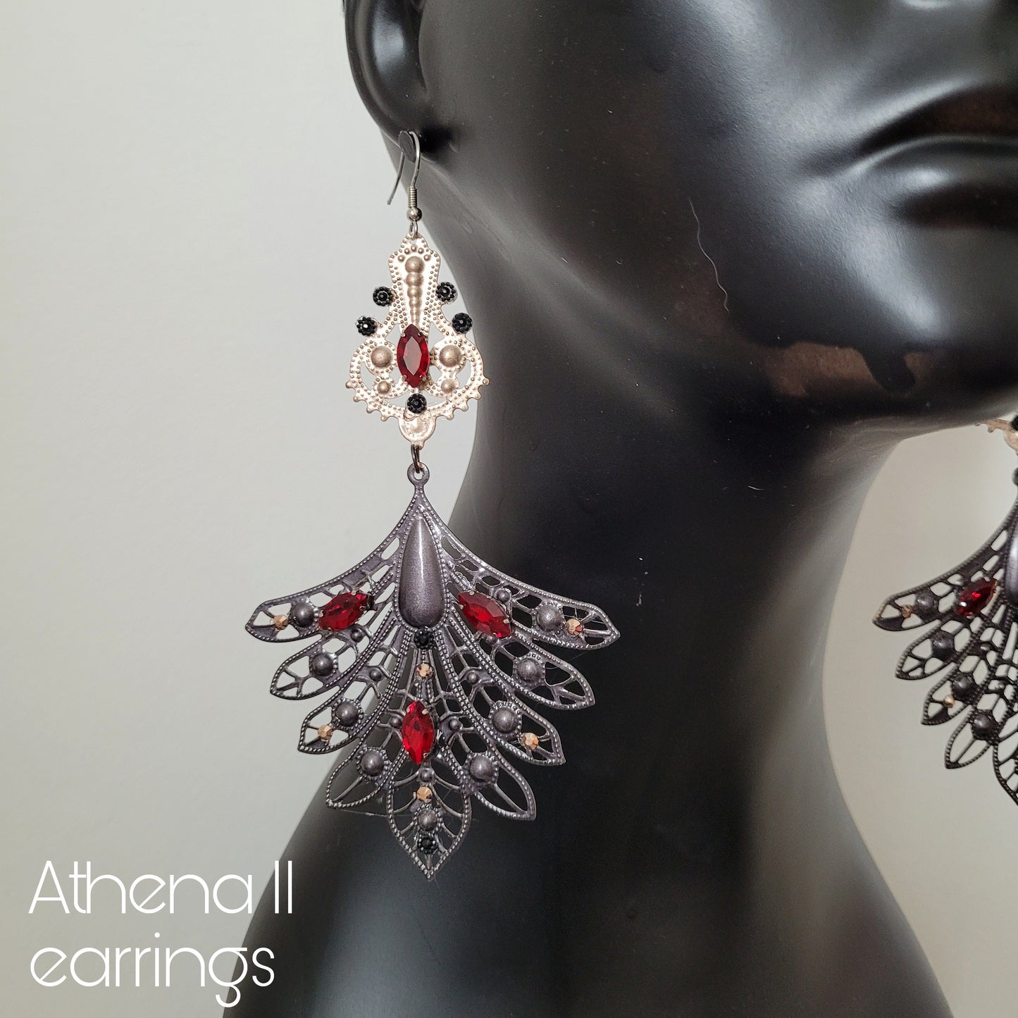 Deusa ex Machina collection: The Athena earrings (hook versions)