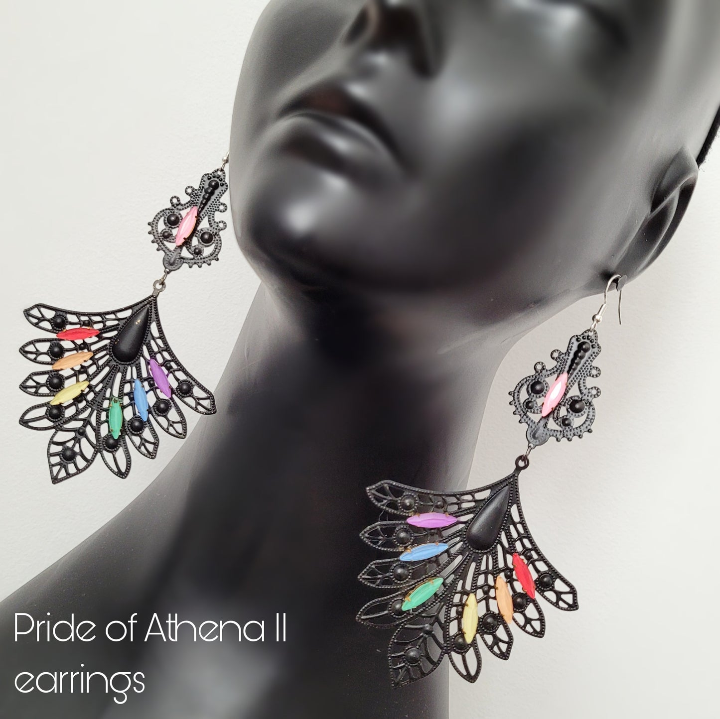 Deusa ex Machina collection: The Pride of Athena earrings