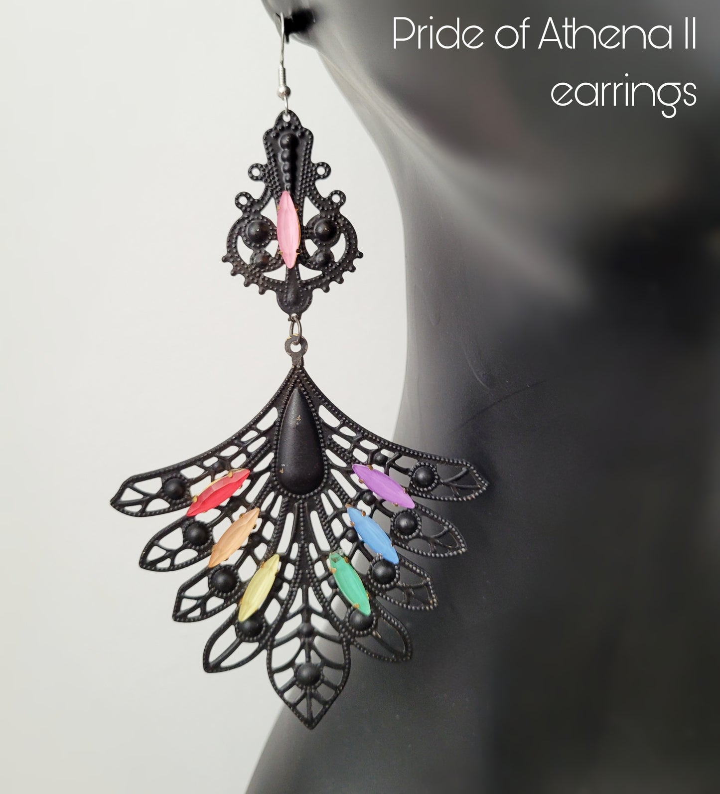 Deusa ex Machina collection: The Pride of Athena earrings