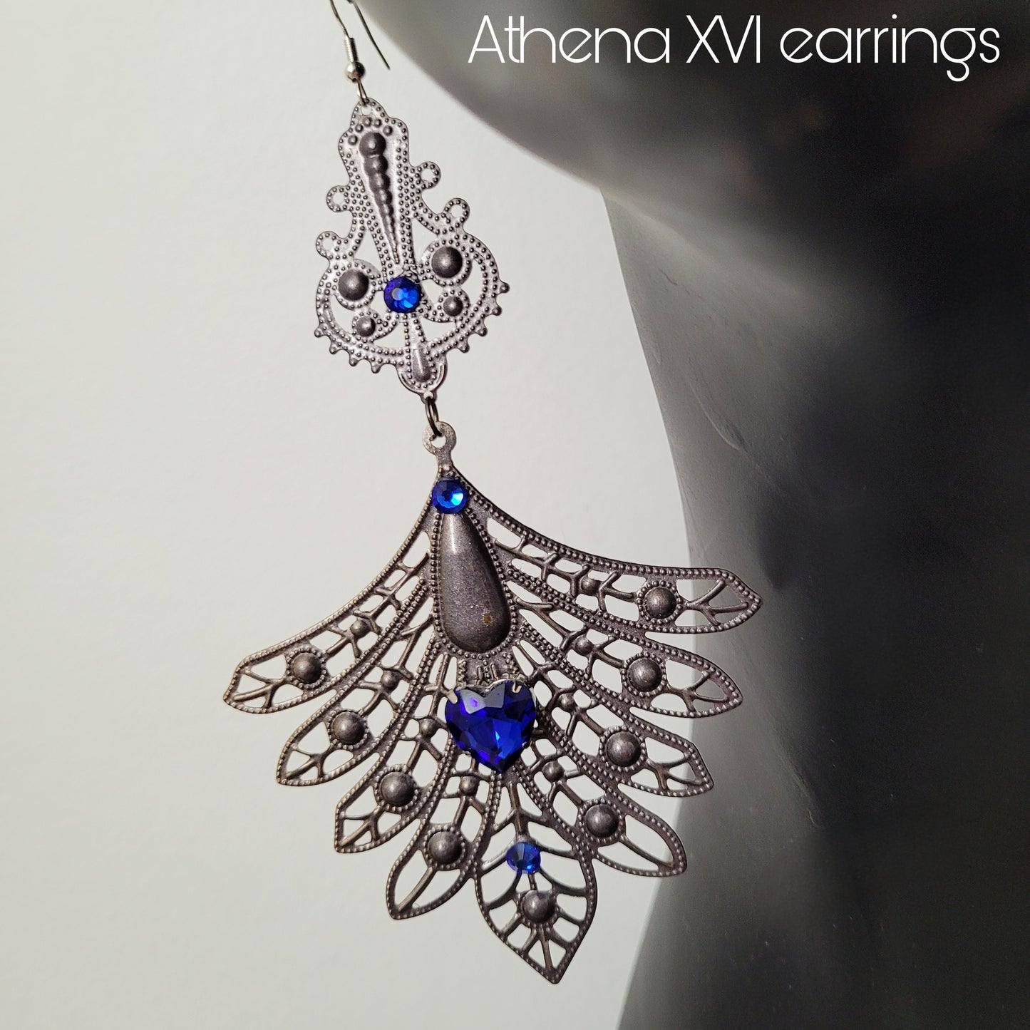 Deusa ex Machina collection: The Athena earrings (hook versions)