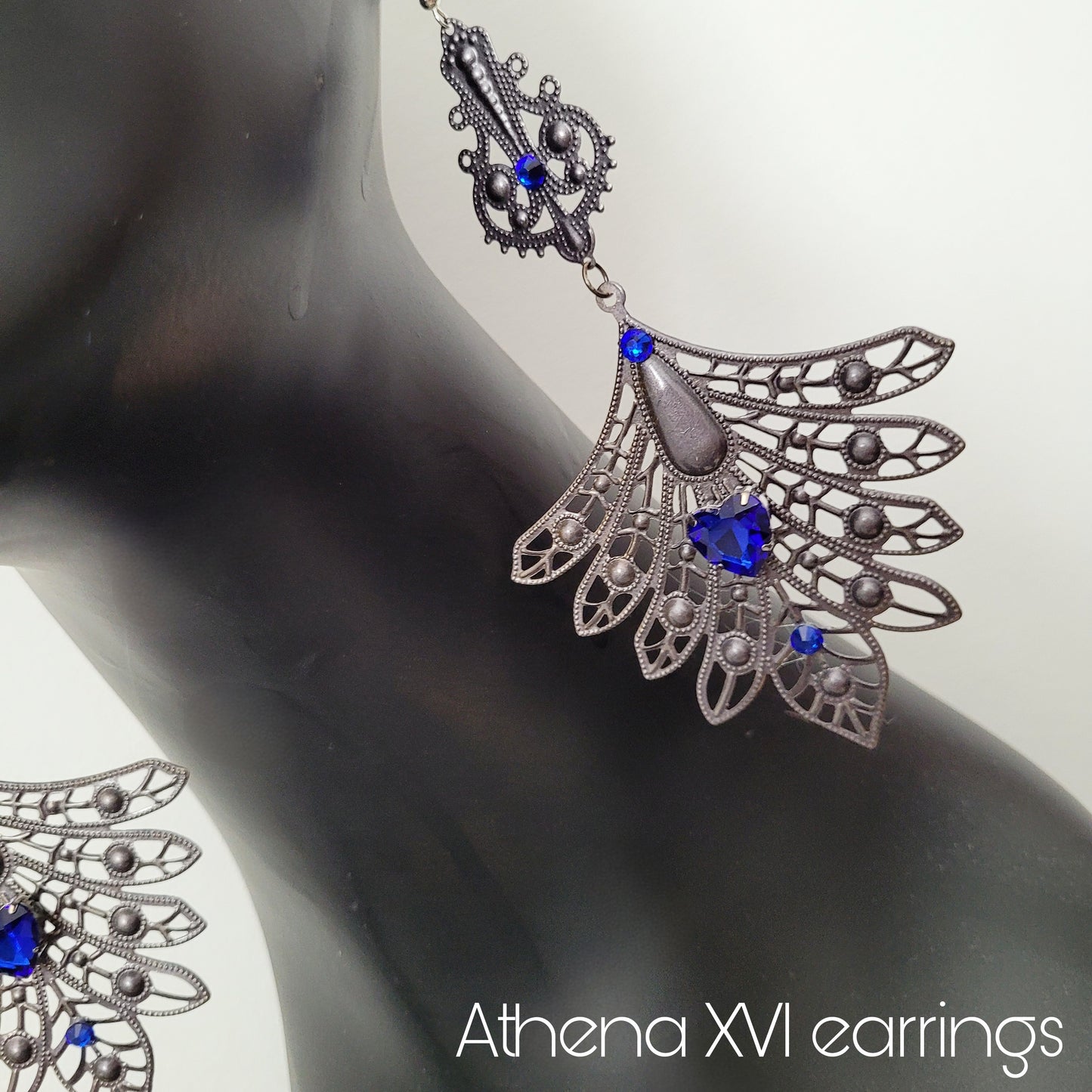 Deusa ex Machina collection: The Athena earrings (hook versions)