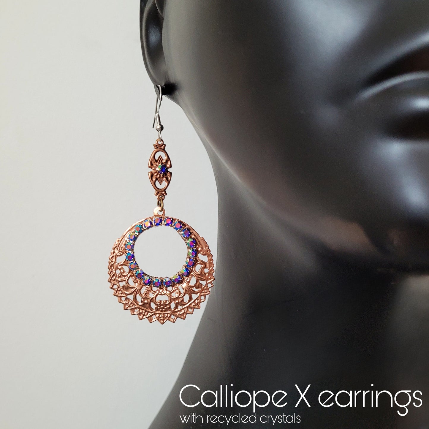 Deusa ex Machina collection: The Calliope earrings