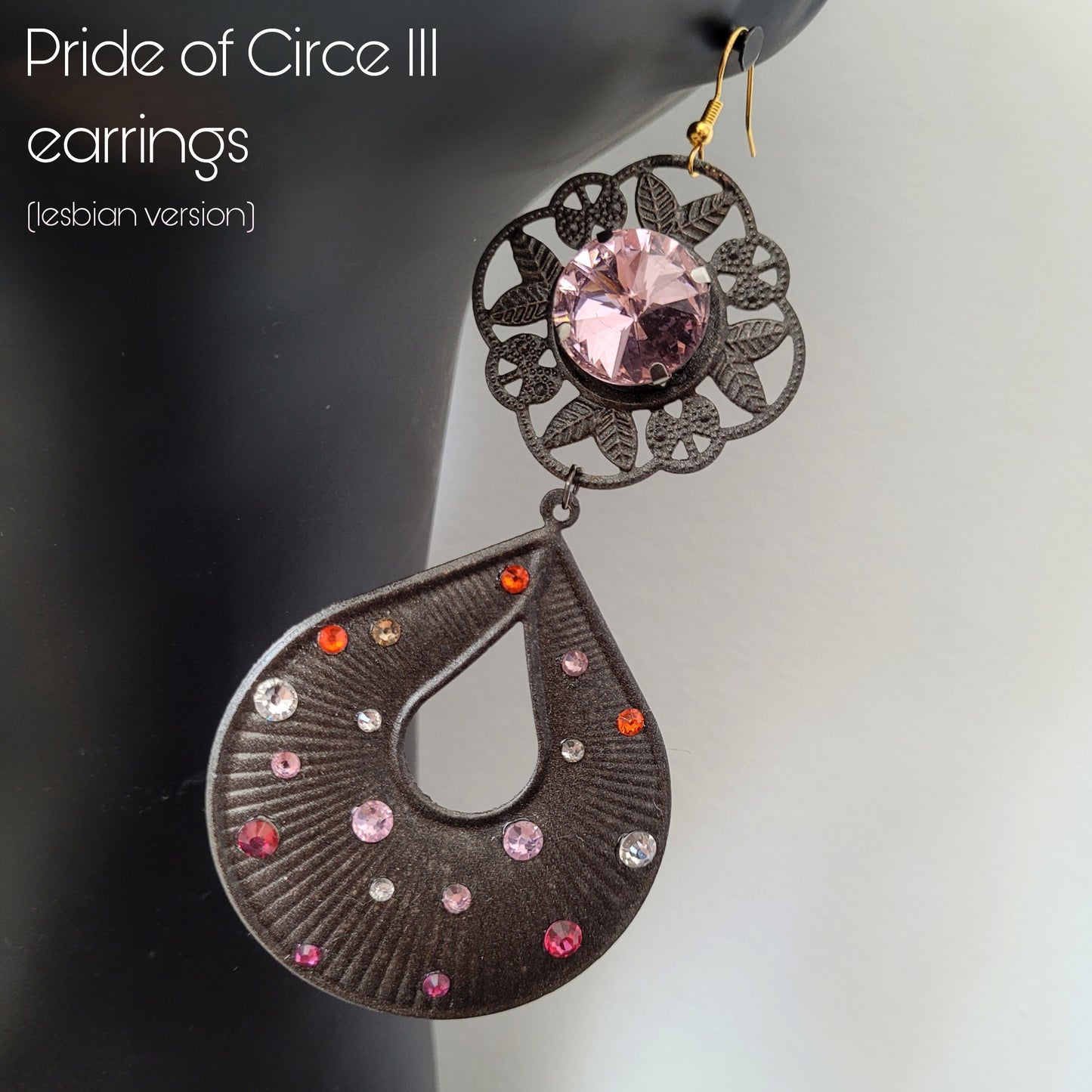 Deusa ex Machina collection: The Pride of Circe earrings