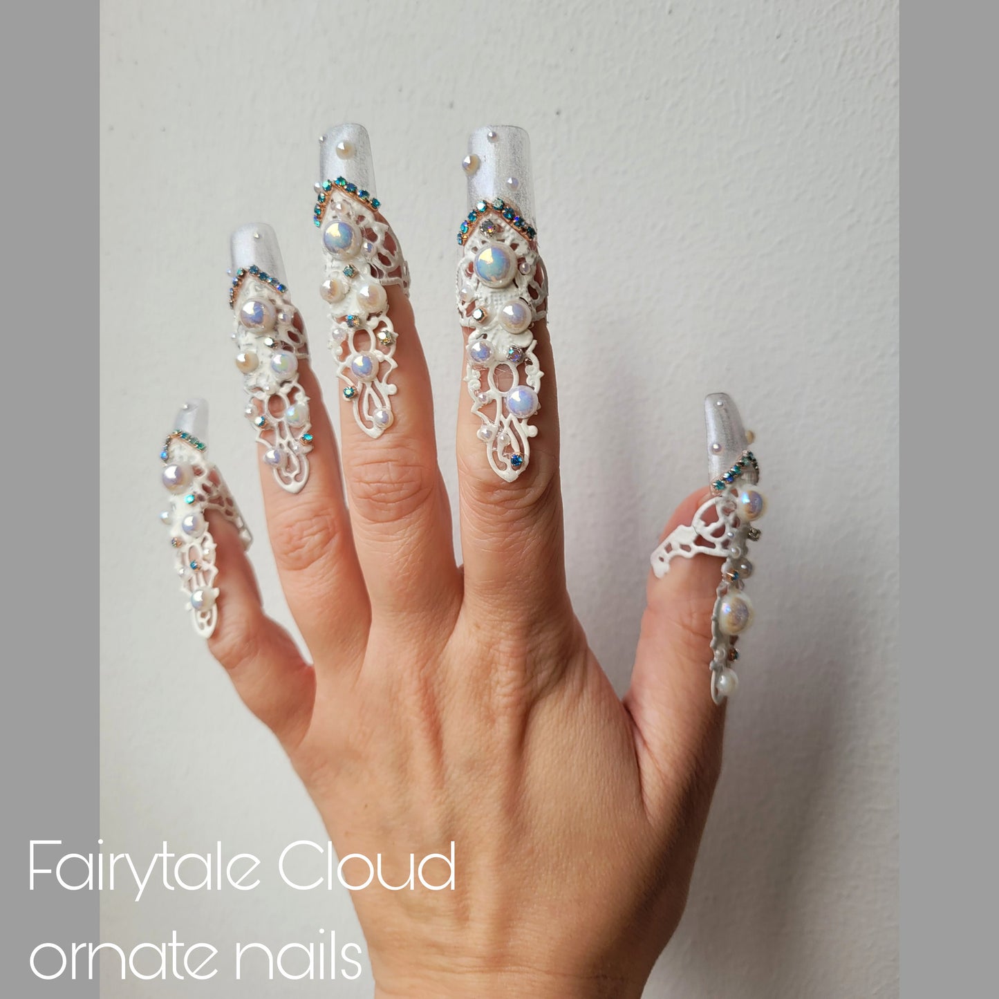 Made-to-order: the Fairytale Cloud ornate nails