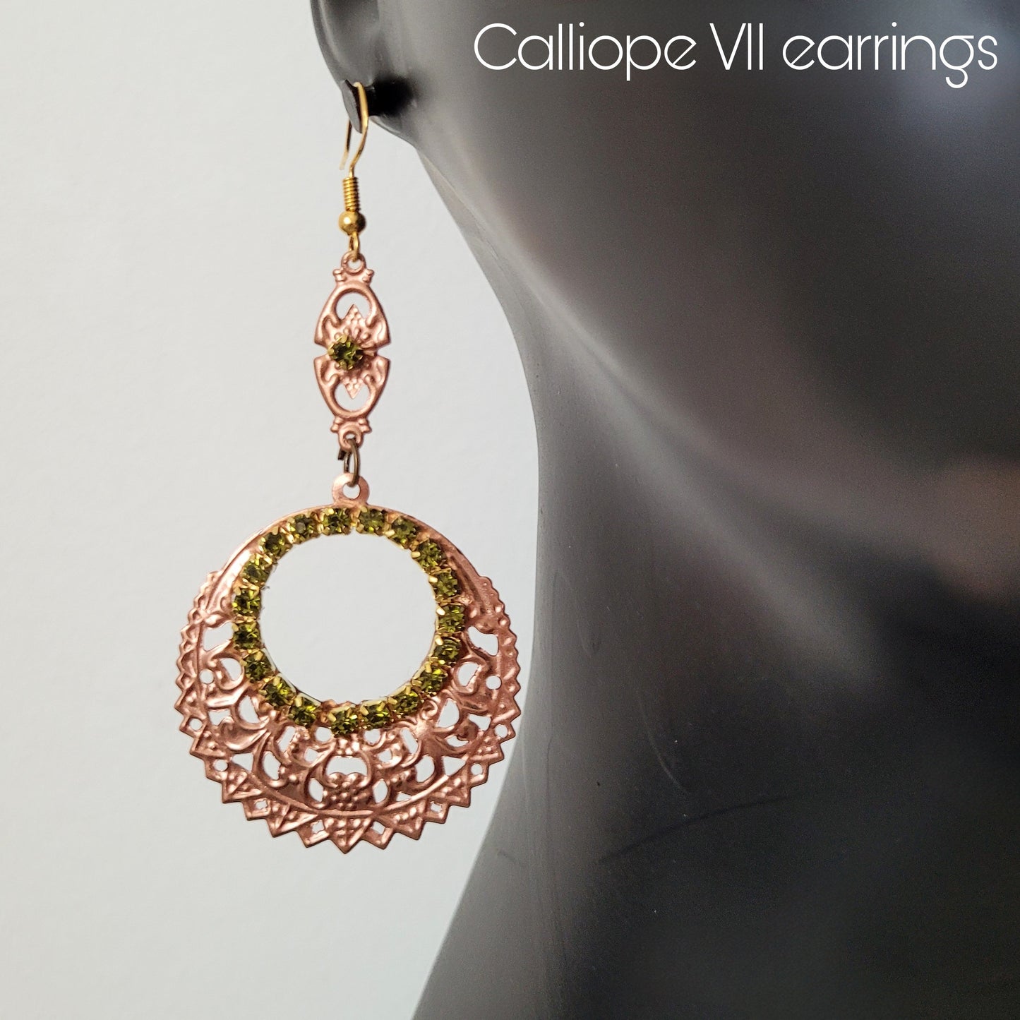 Deusa ex Machina collection: The Calliope earrings