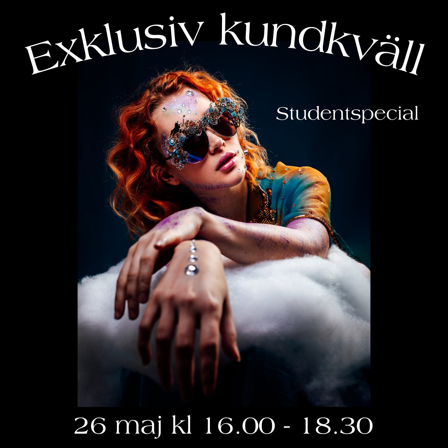 Exklusiv kundkväll: 28 maj 2023 Student-special