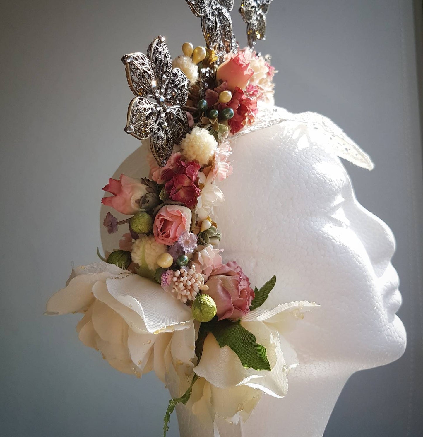 Morning Star Wedding Collection: the Touch of Dew Bridal Crown