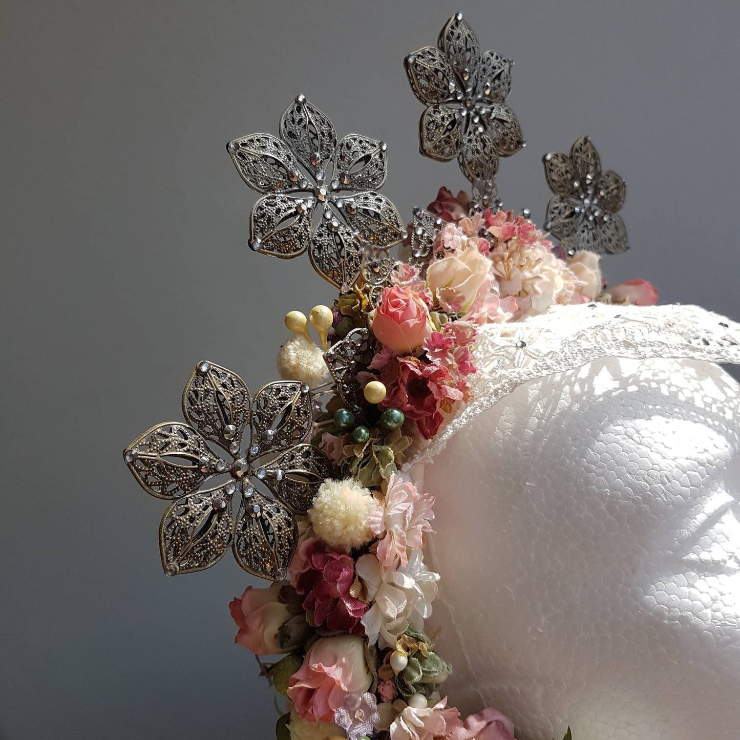 Morning Star Wedding Collection: the Touch of Dew Bridal Crown