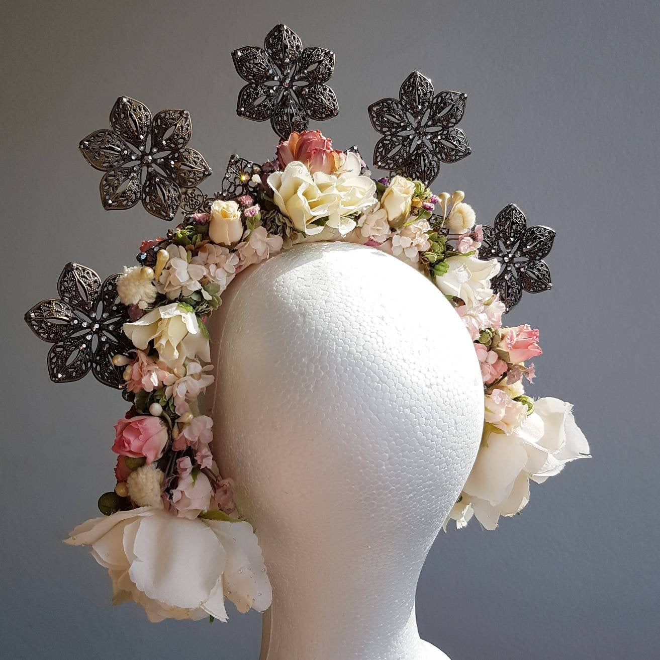 Morning Star Wedding Collection: the Touch of Dew Bridal Crown
