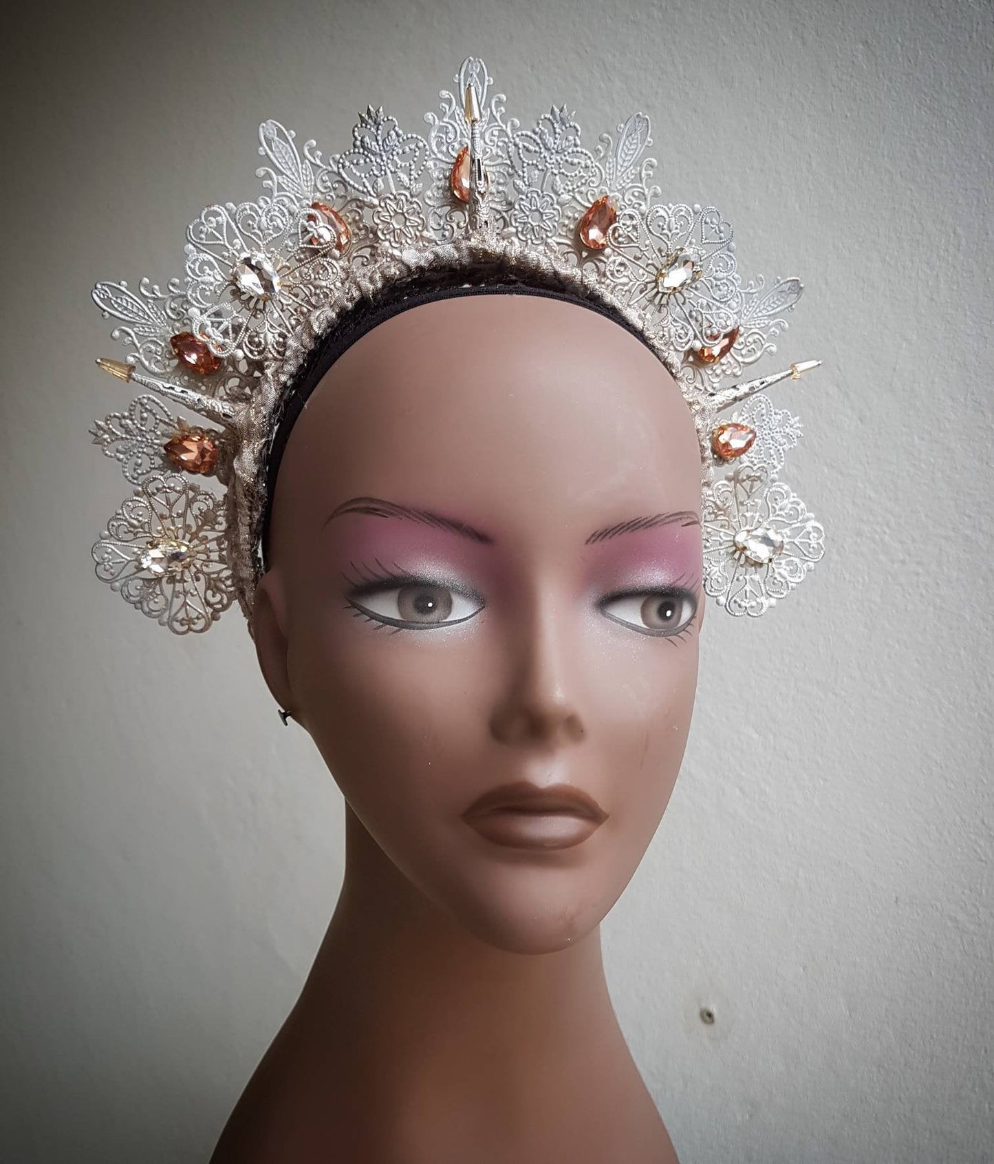 The Midwinter Dawn (Bridal) Crown