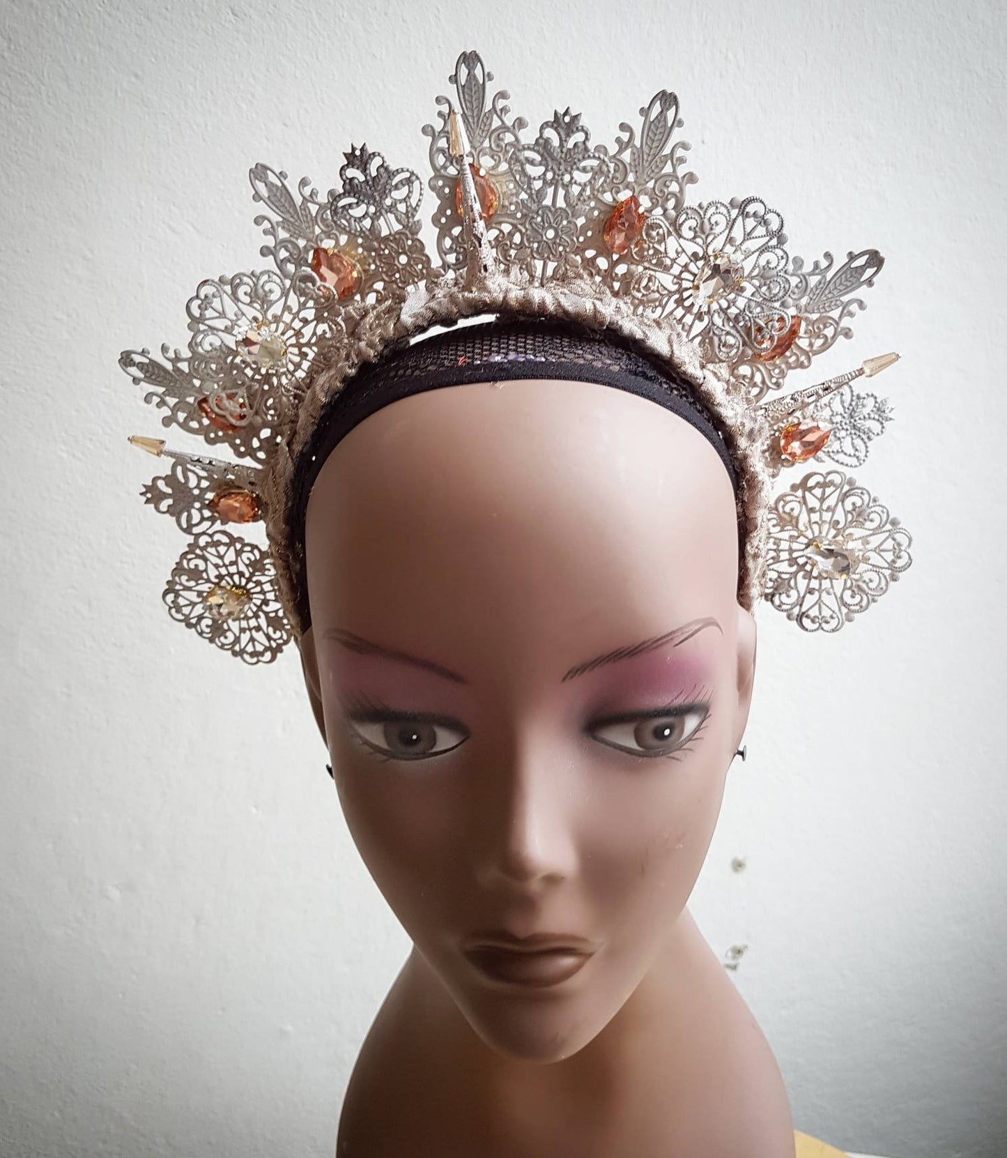 The Midwinter Dawn (Bridal) Crown