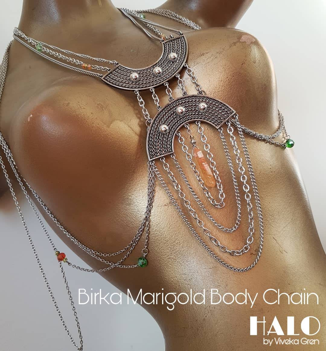 Fragments of Birka Mini Collection: the Birka Marigold Bodychain